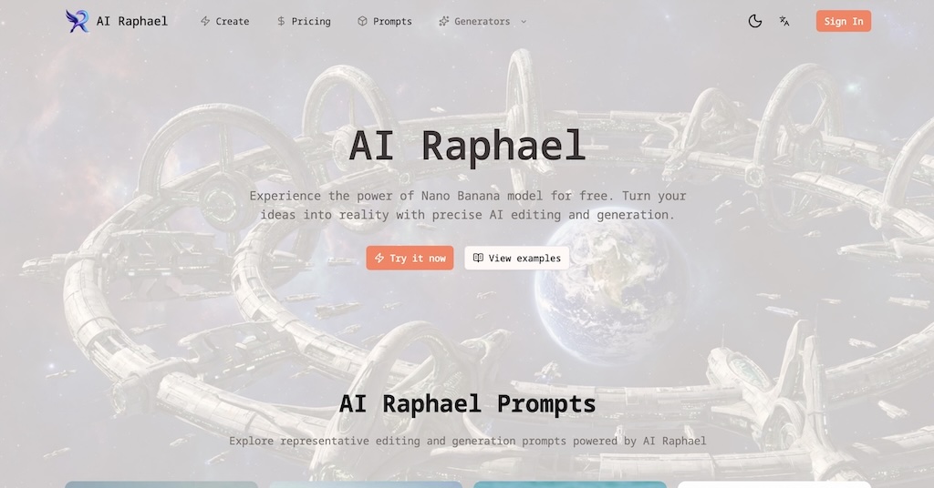 AI Raphael Screenshot