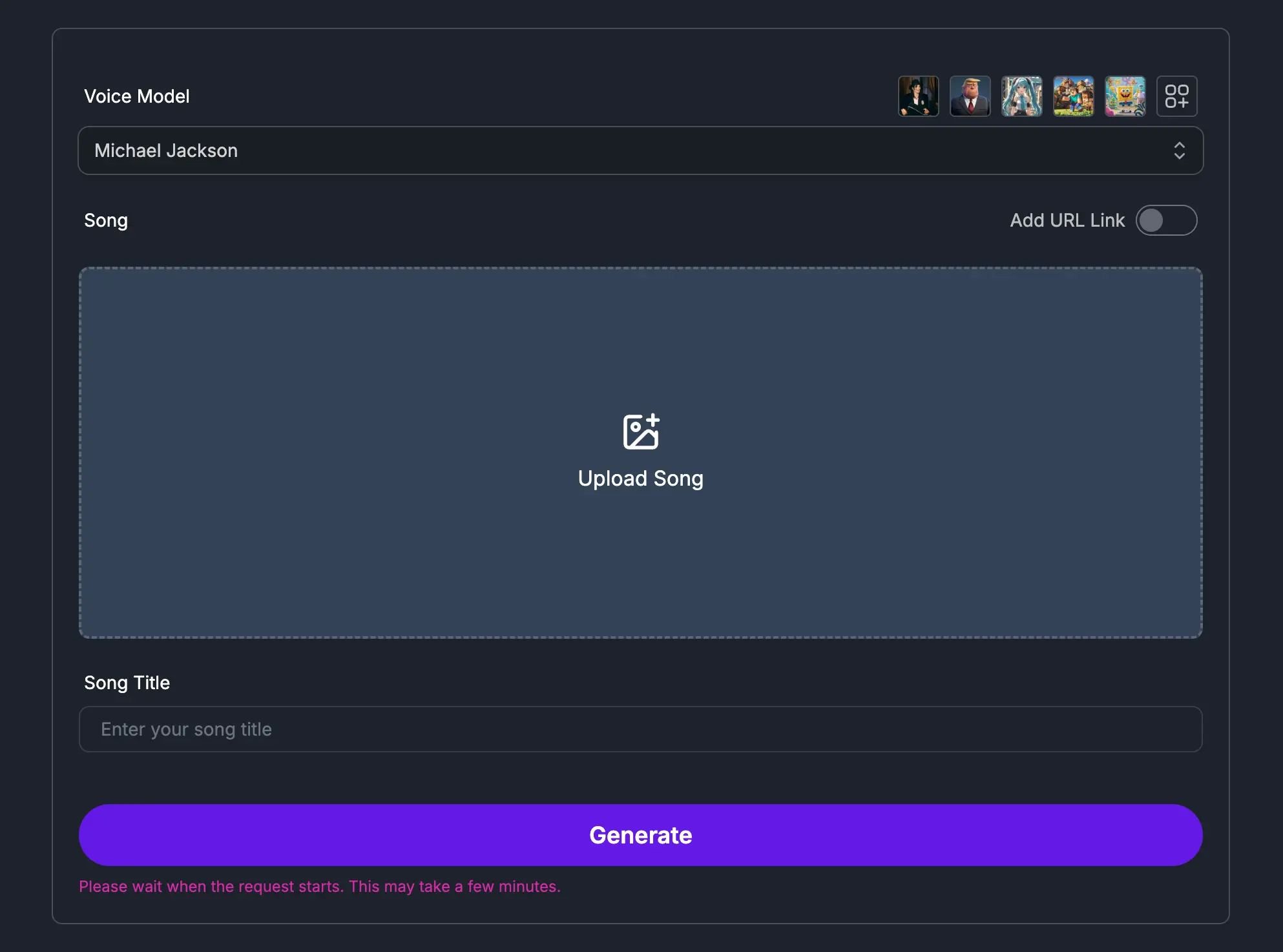 AI Song Maker Screenshot