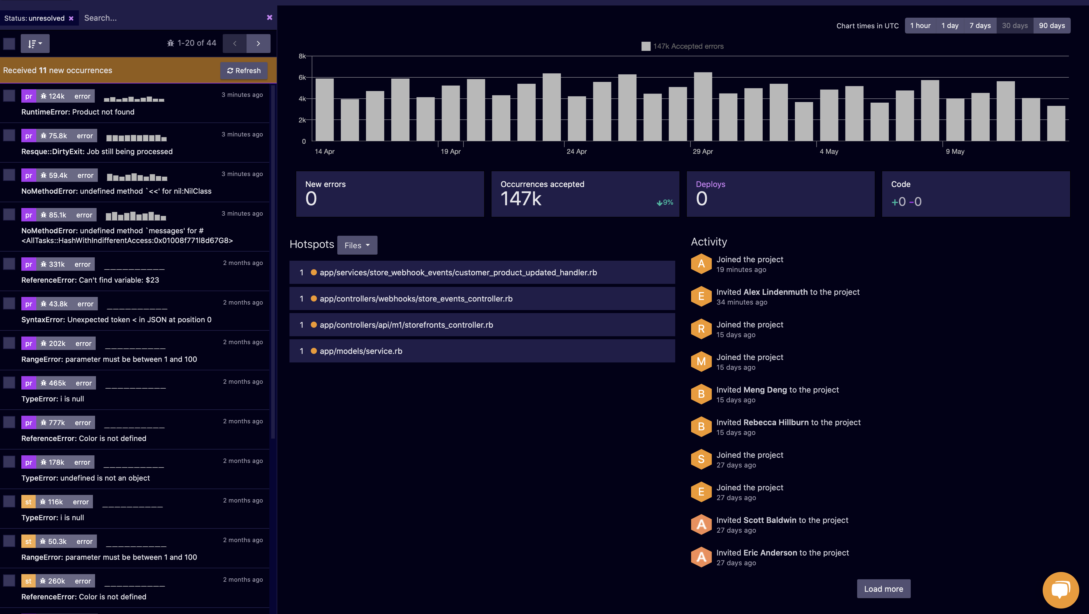 Airbrake Screenshot
