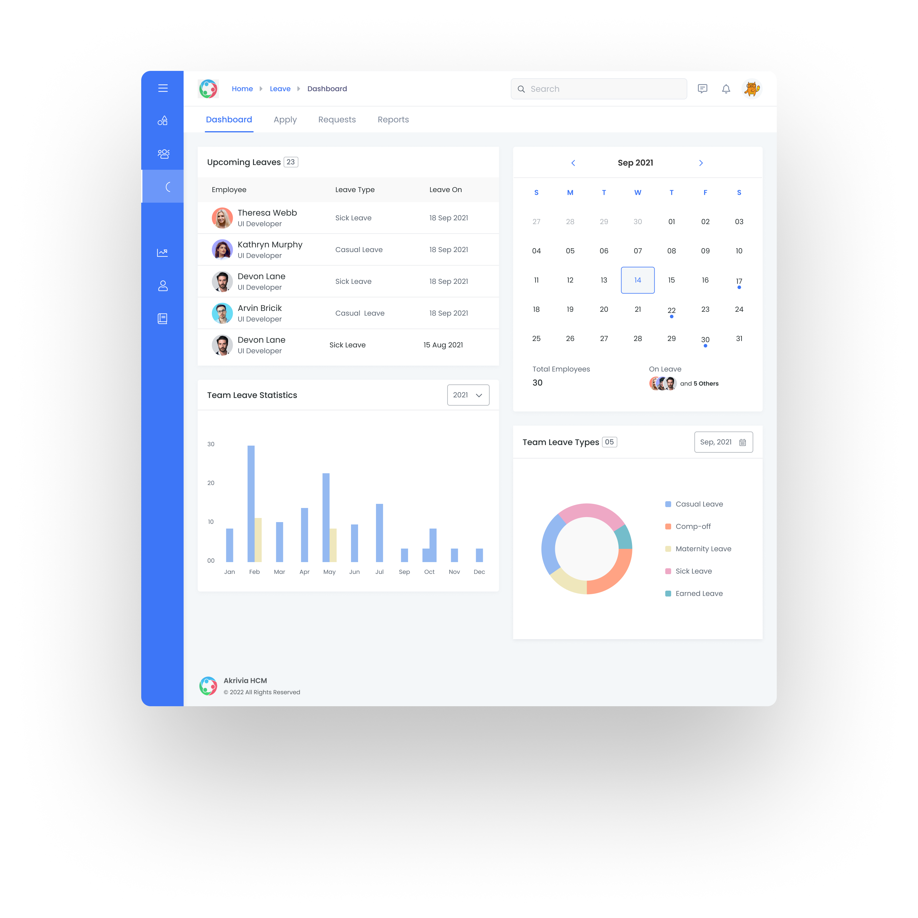 Akrivia HCM Screenshot