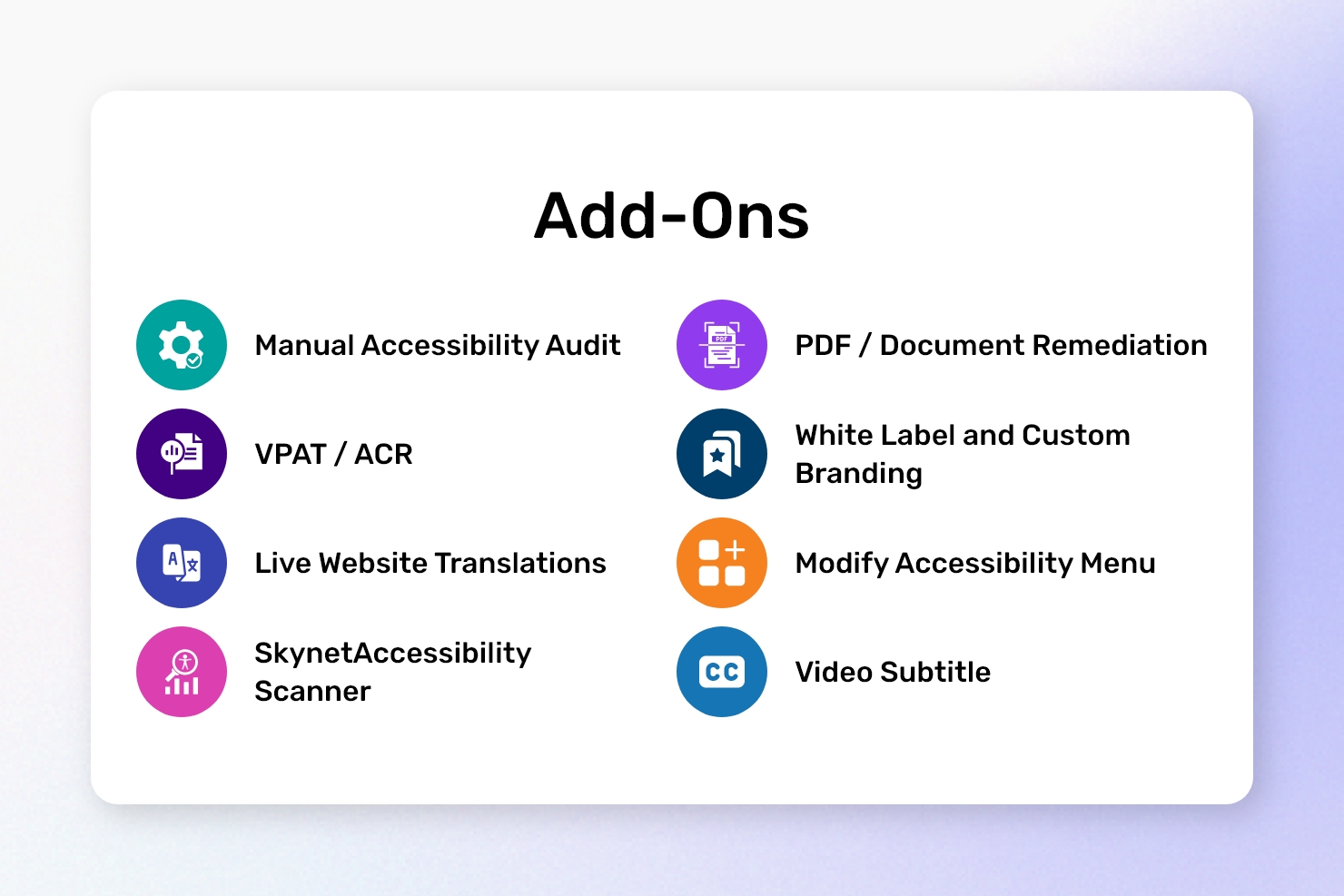 All in One Accessibility Screenshot