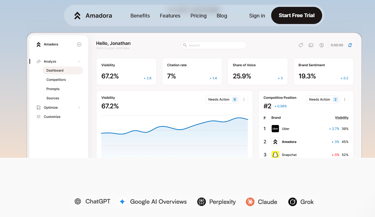 Amadora Screenshot