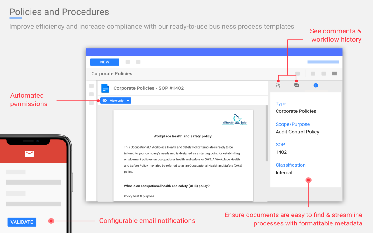 AODocs Screenshot