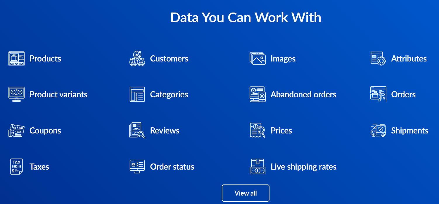 API2Cart Screenshot