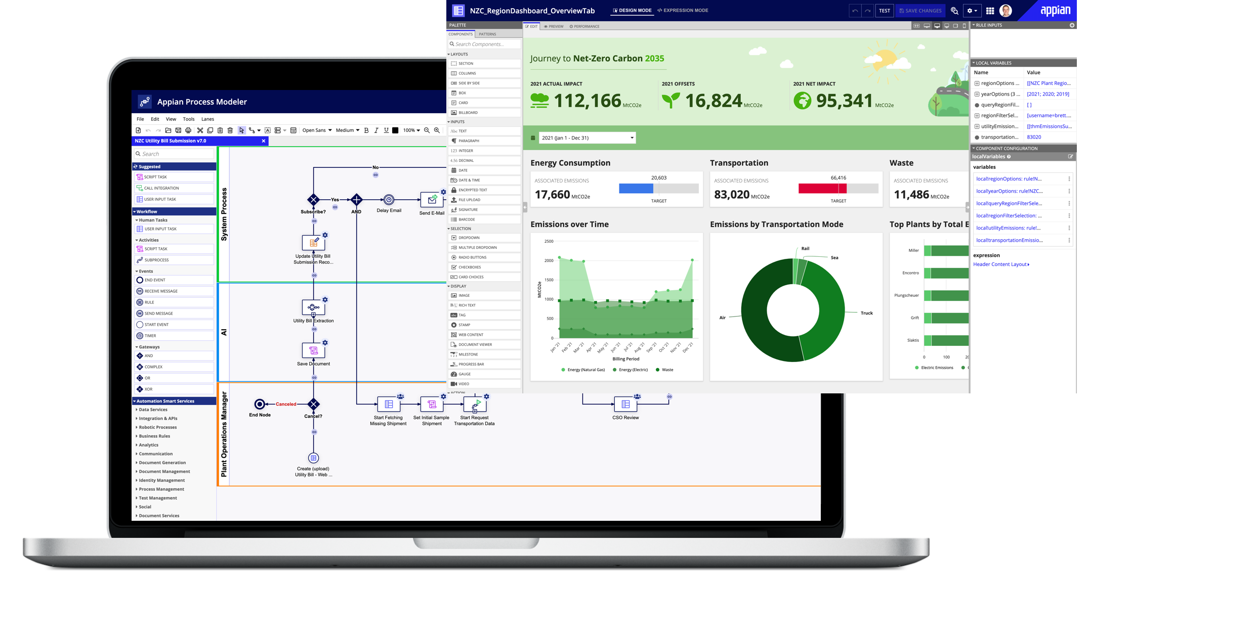 Appian screenshot & Video