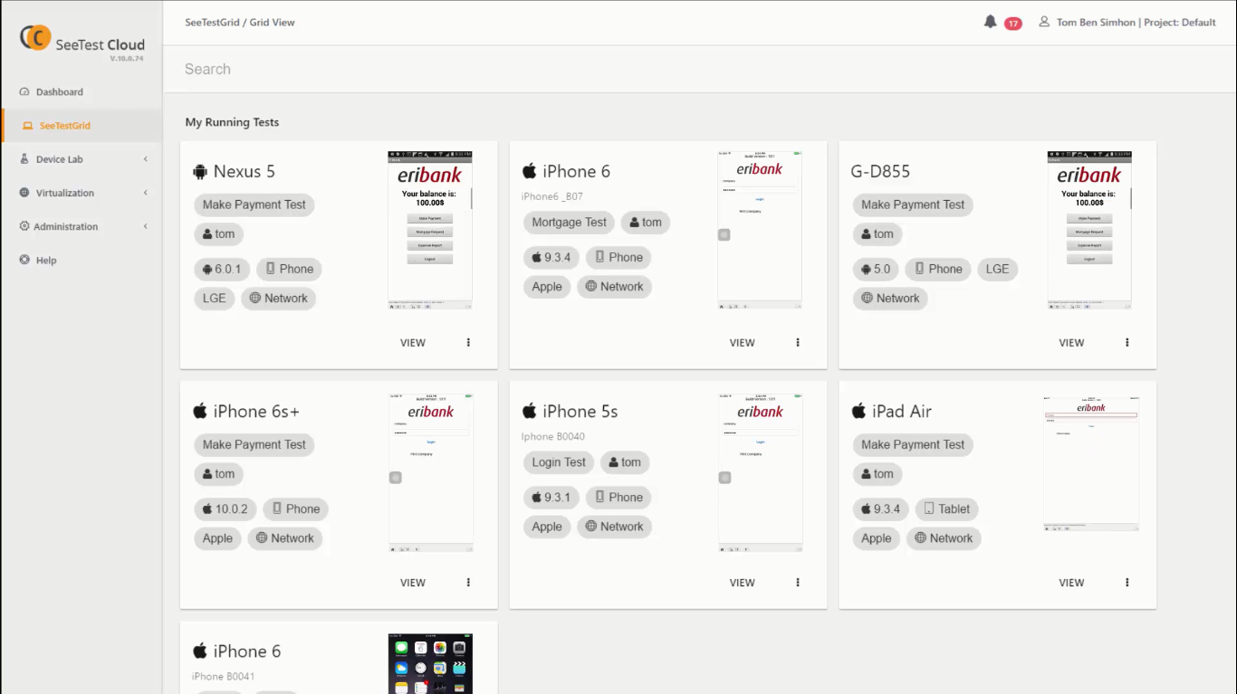 Appium screenshot & Video
