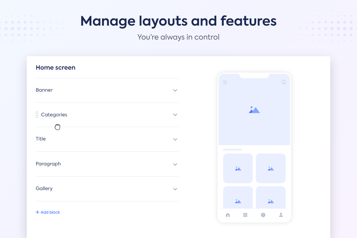 AppMySite Screenshot