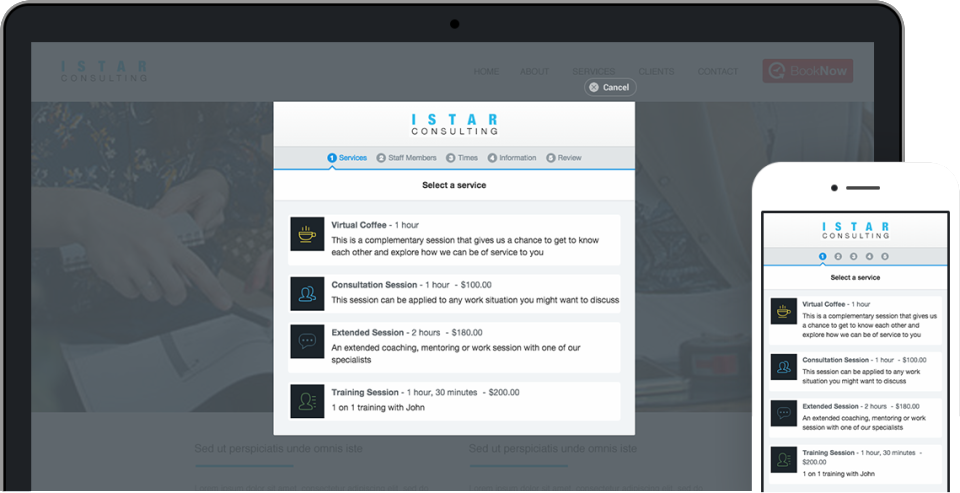Appointlet Screenshot