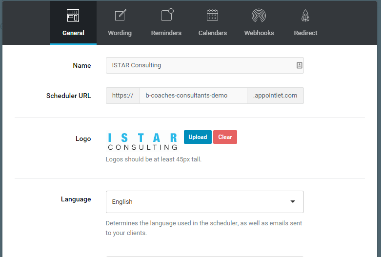 Appointlet Screenshot
