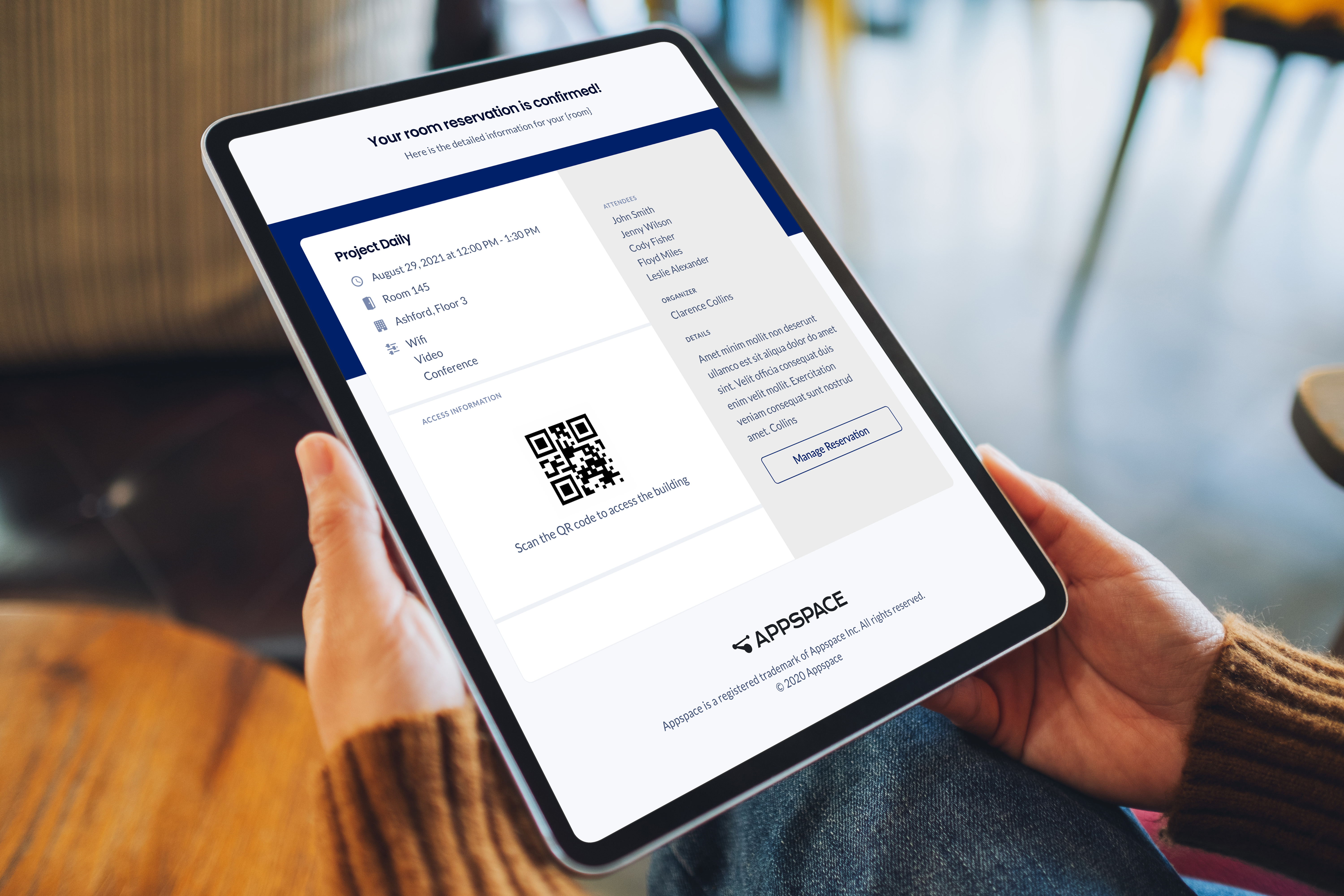 Appspace screenshot & Video