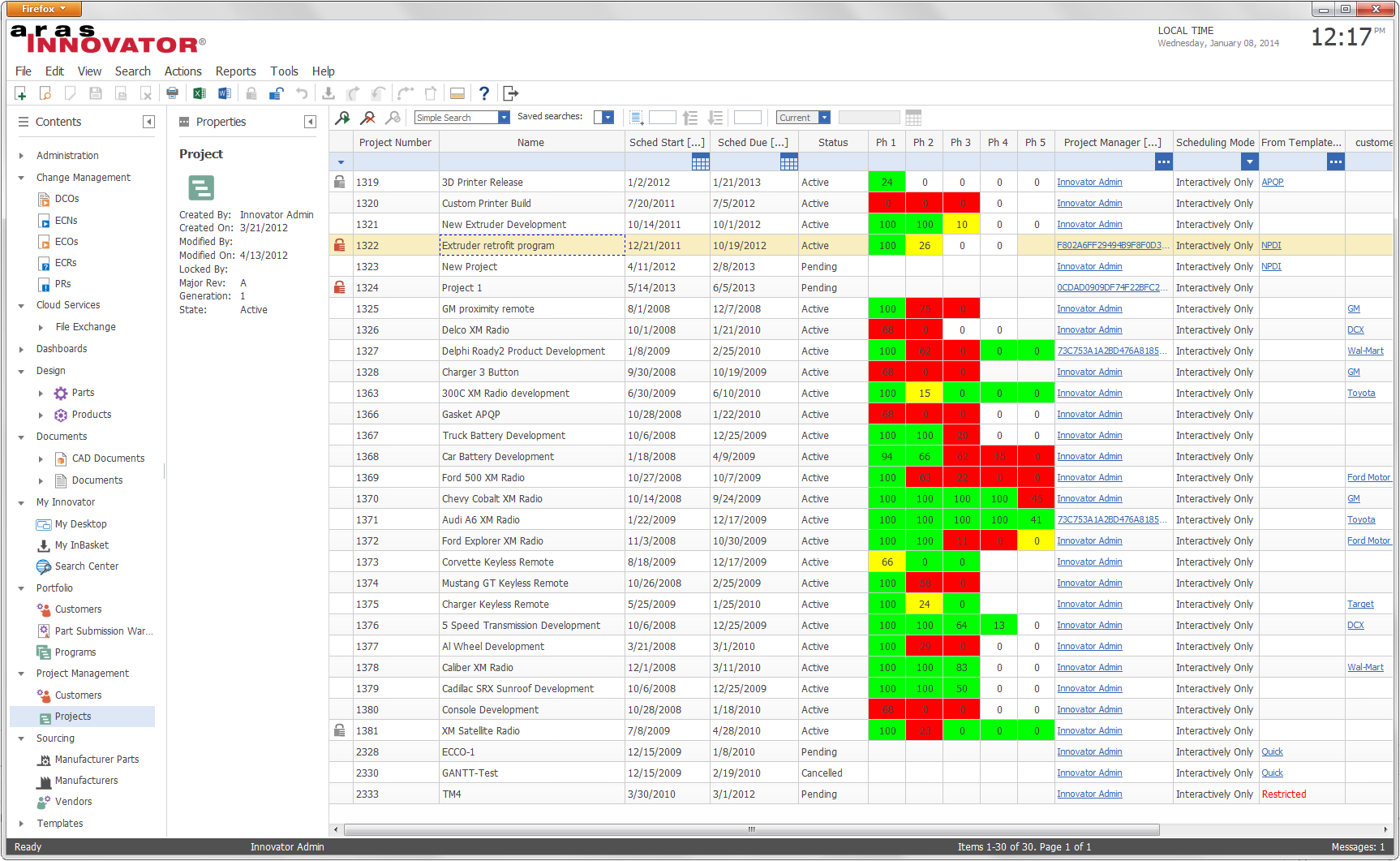 Aras Innovator screenshot & Video