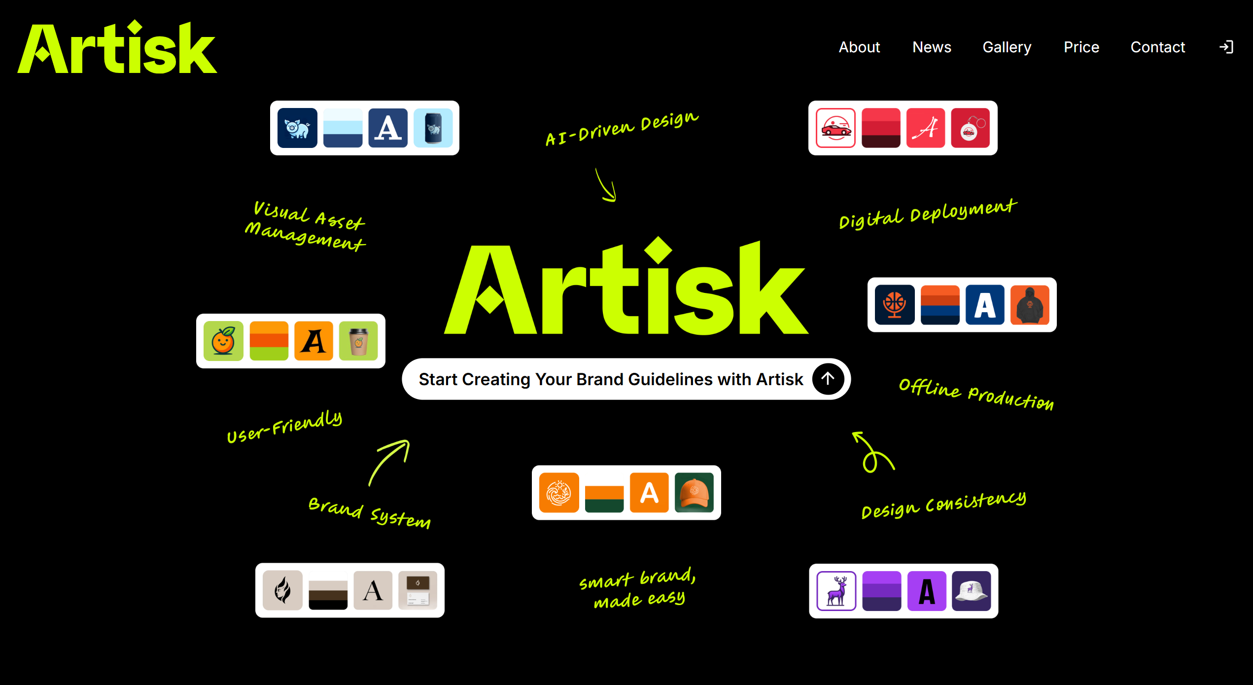 Artisk screenshot & Video