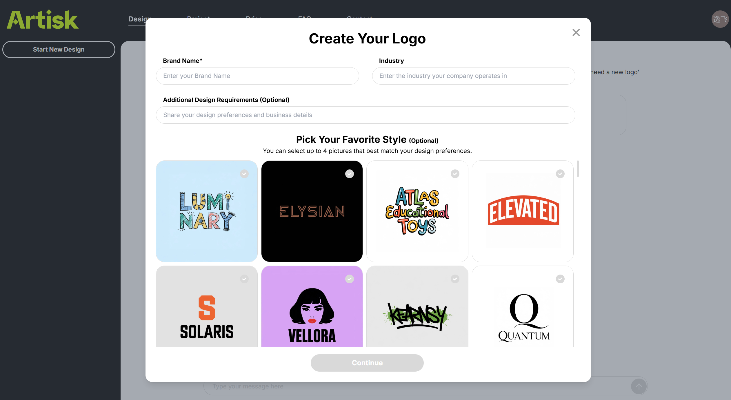 Artisk screenshot & Video