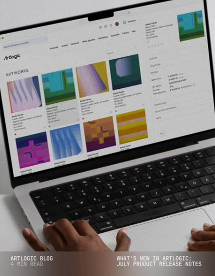Artlogic Screenshot