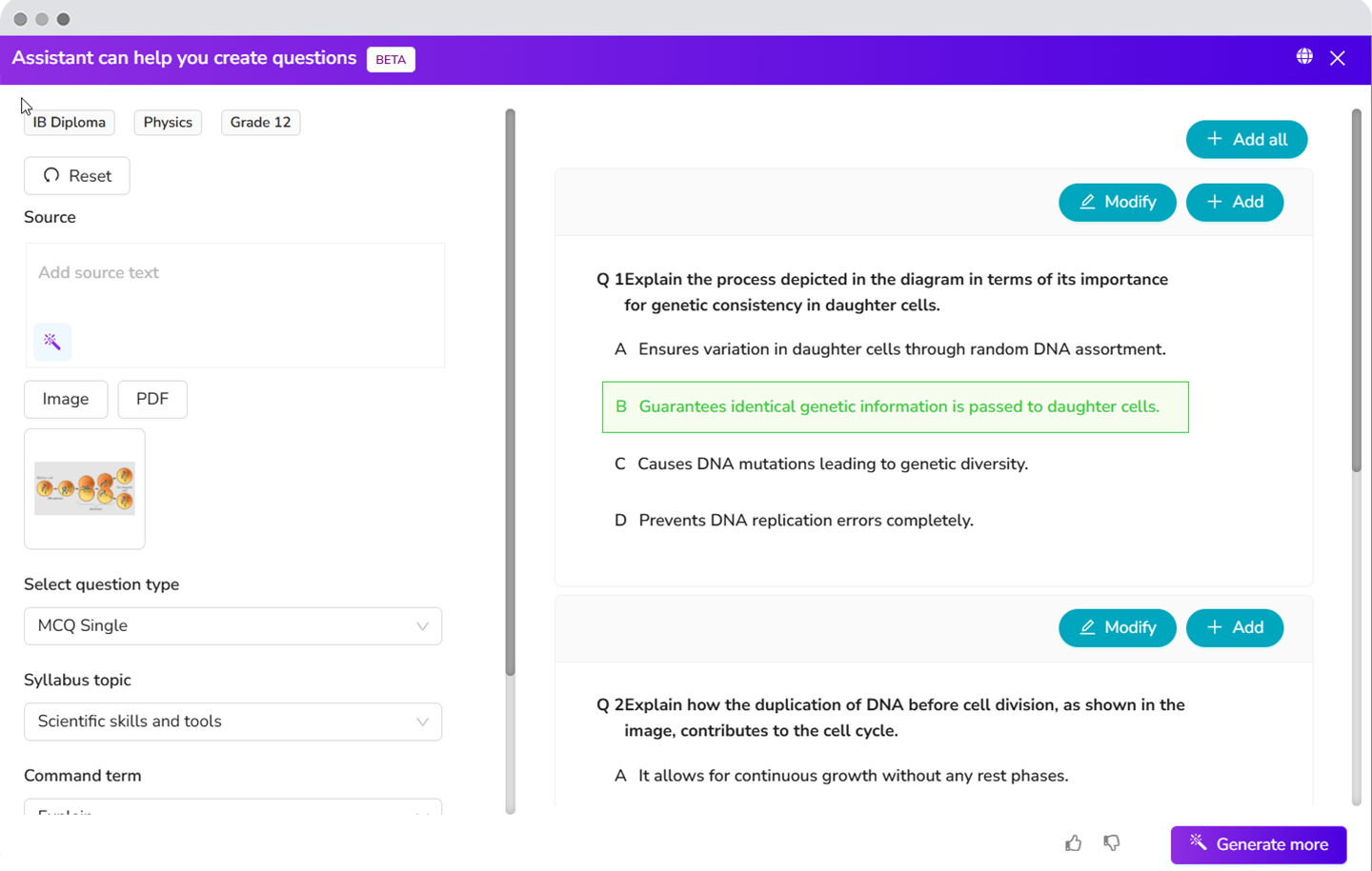 AssessPrep Screenshot