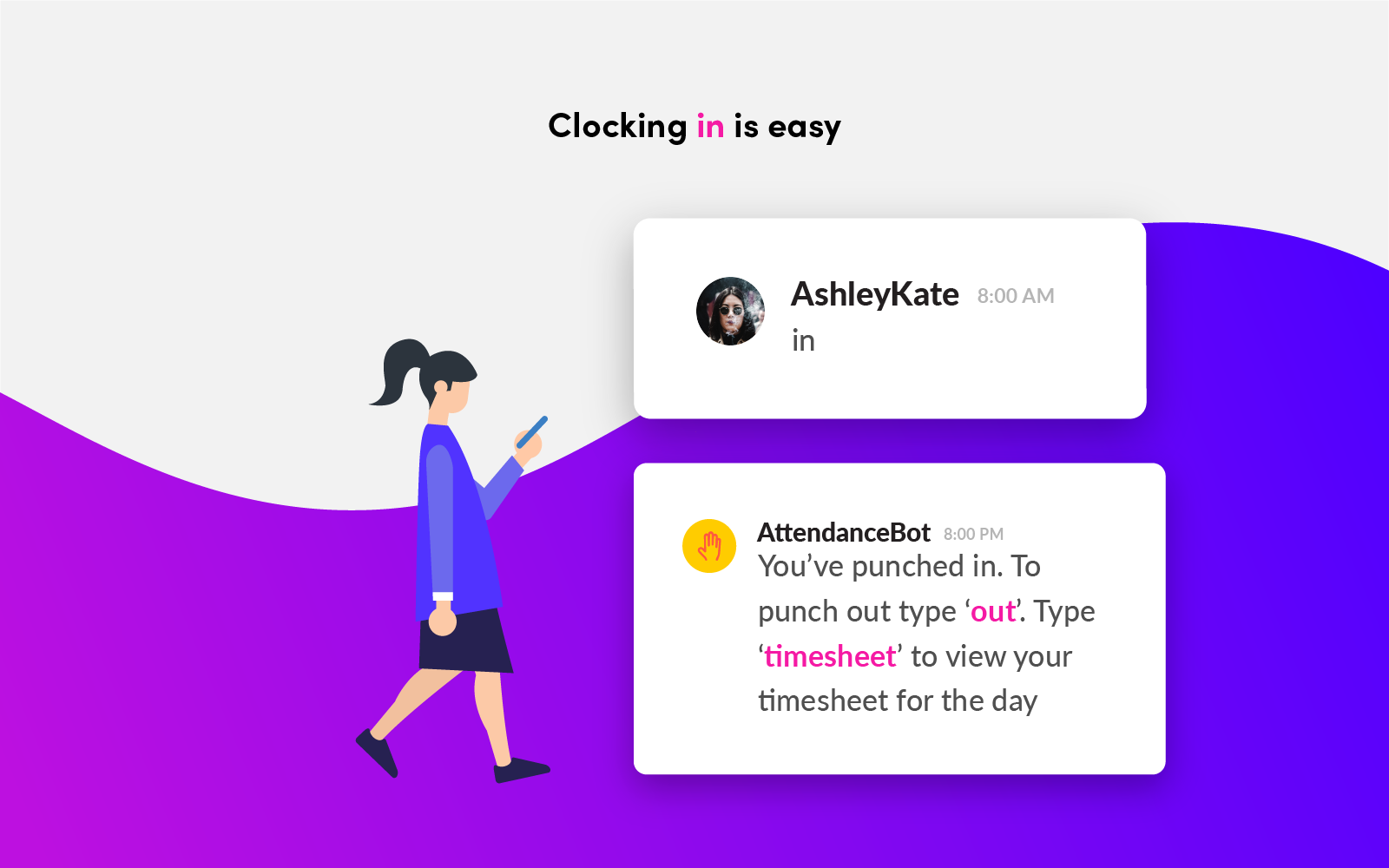 AttendanceBot screenshot & Video