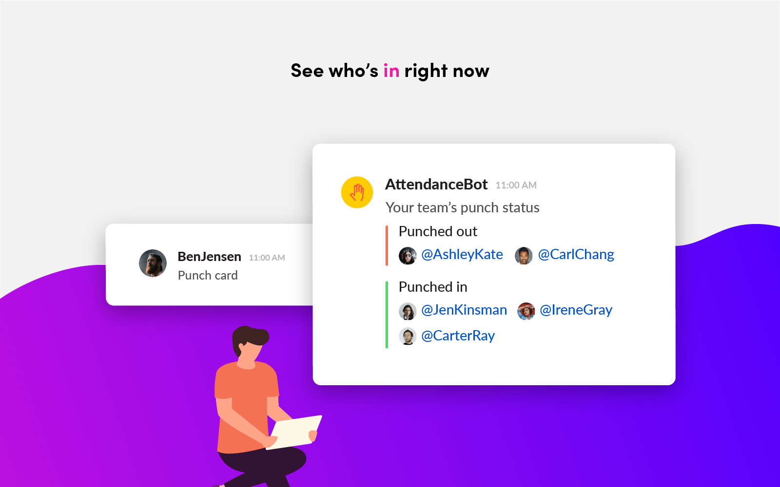 AttendanceBot screenshot & Video