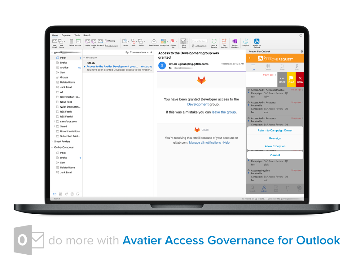 Avatier Identity Anywhere Screenshot