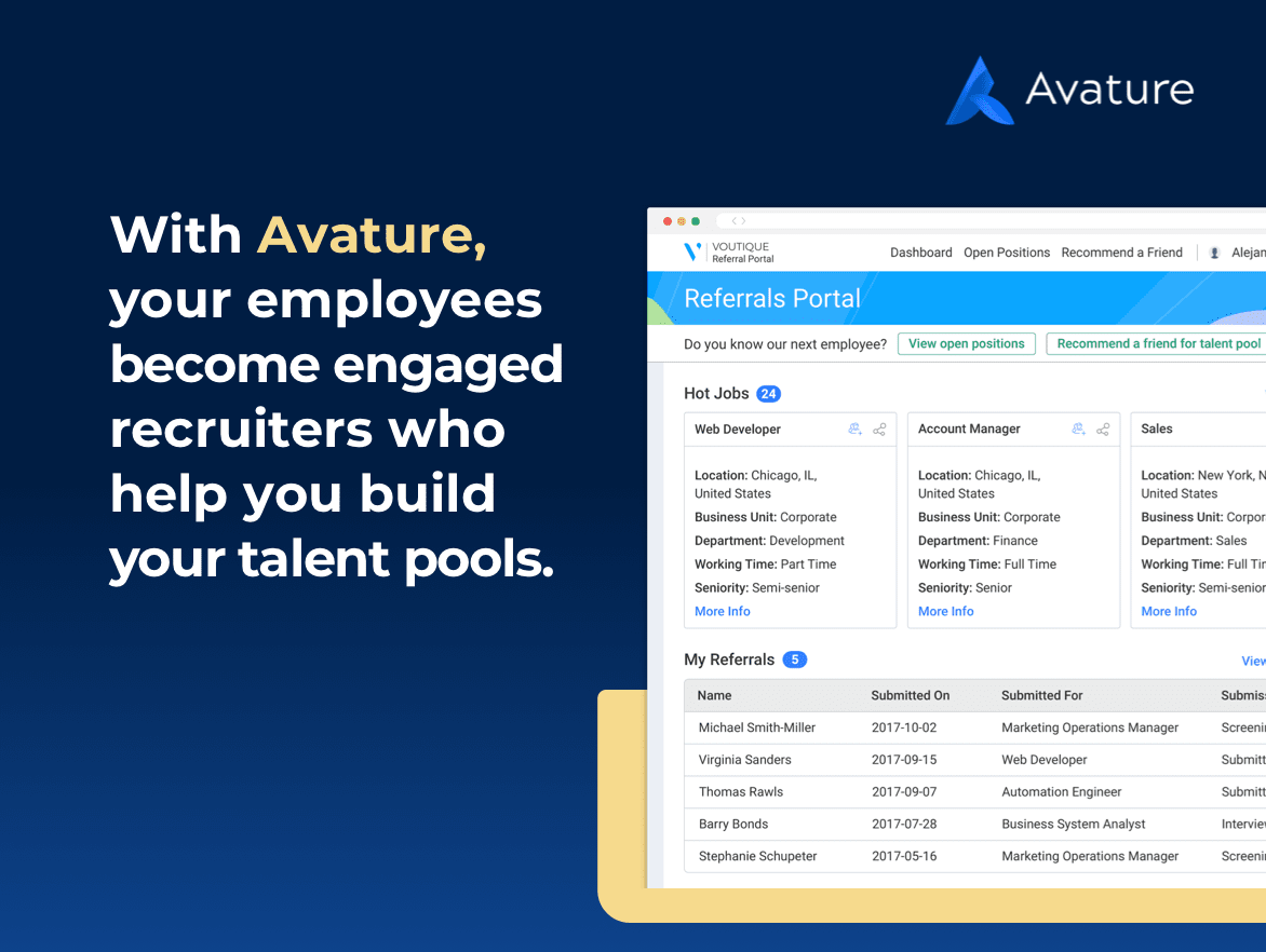 Avature Screenshot