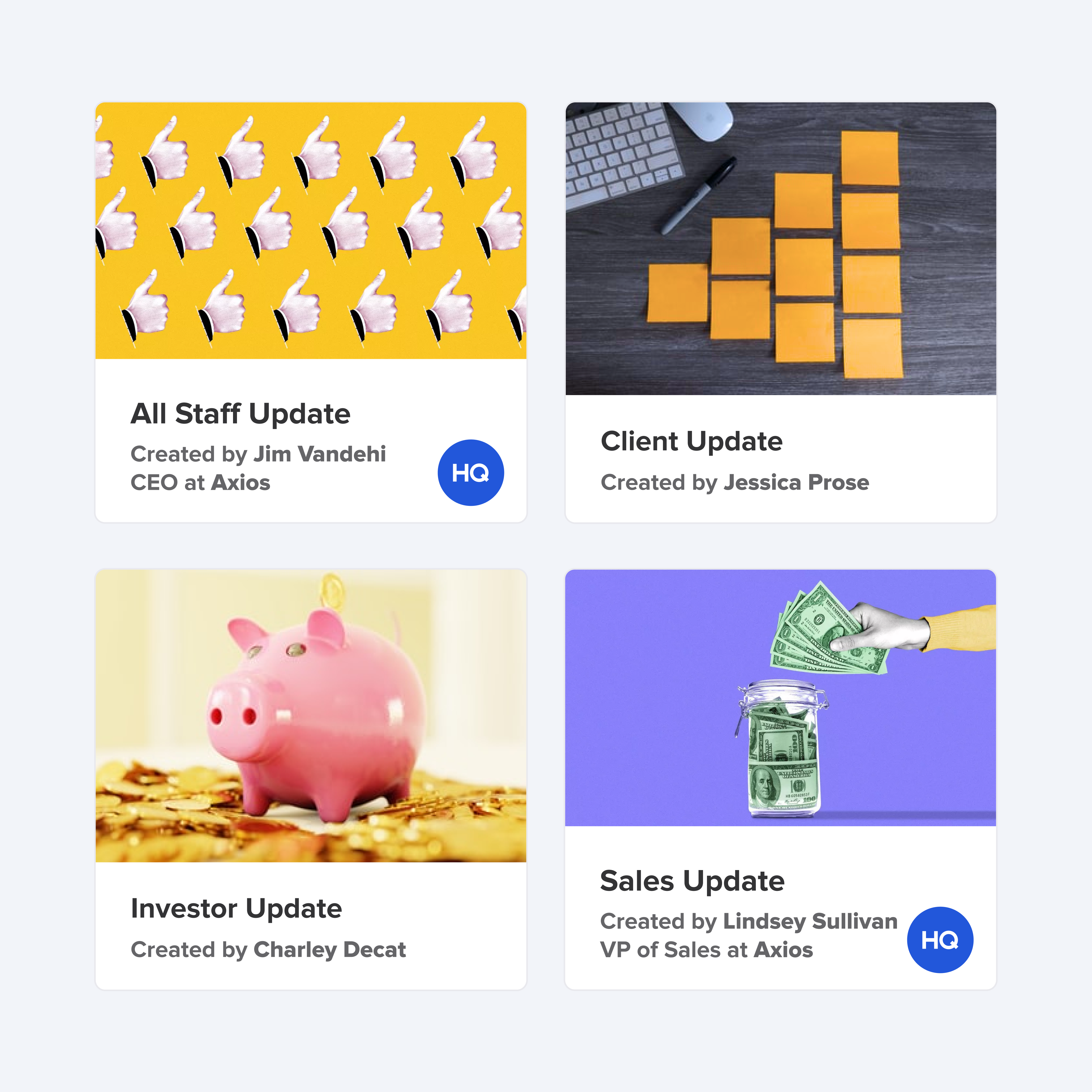 Axios HQ Screenshot