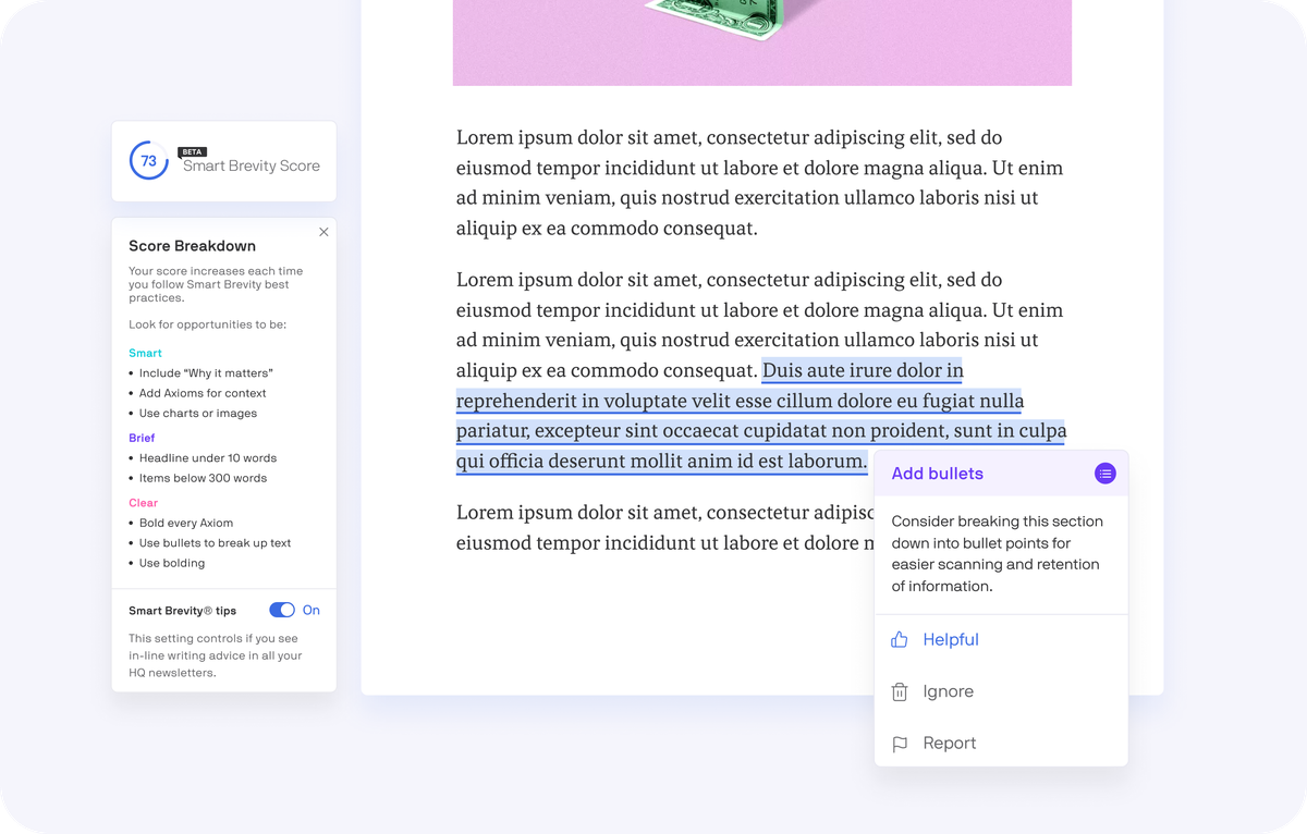 Axios HQ Screenshot