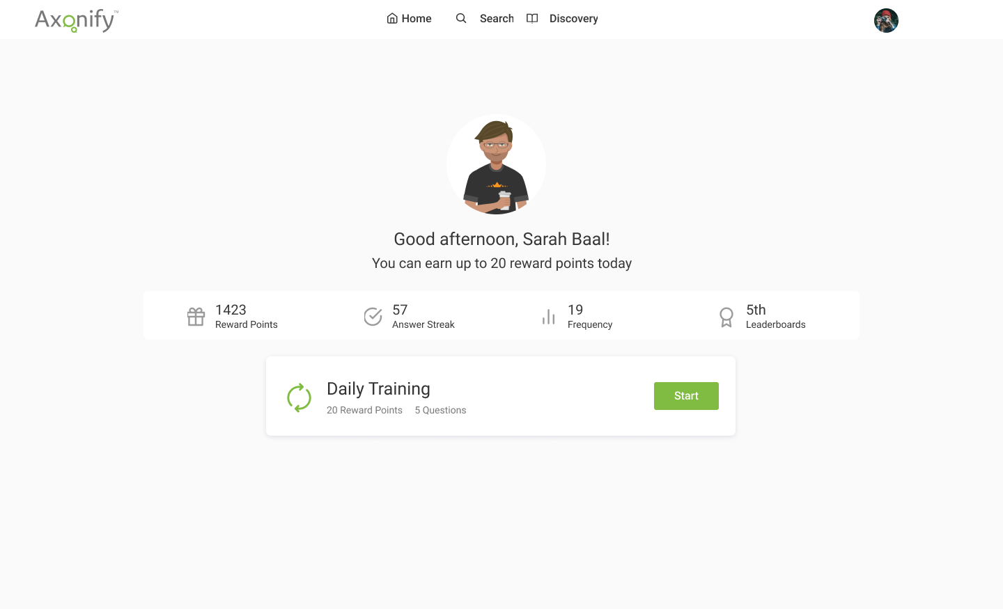 Axonify screenshot & Video