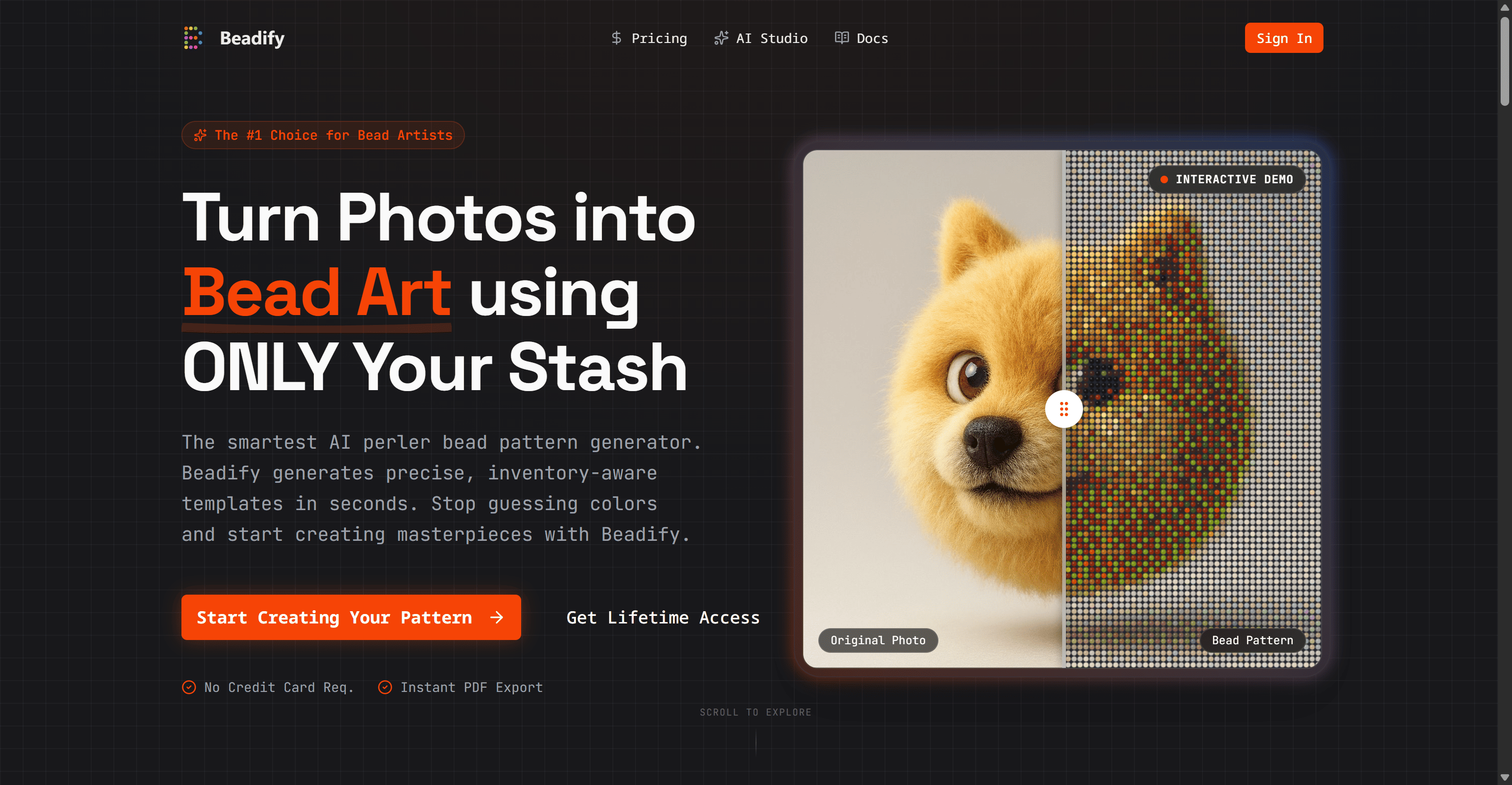 Beadify Screenshot