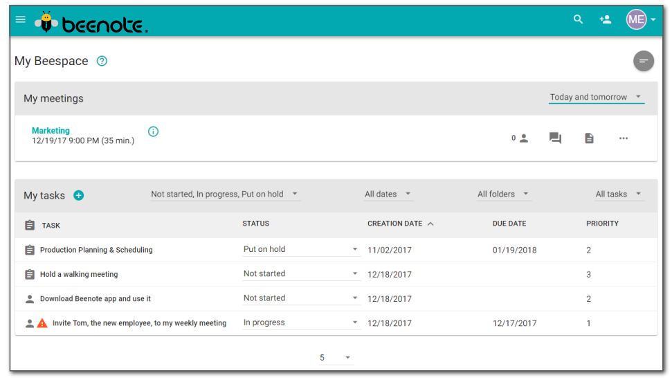 Beenote screenshot & Video