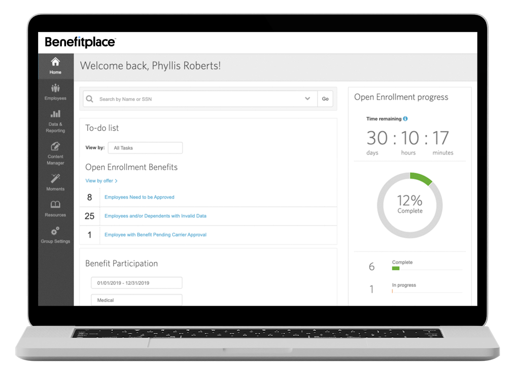 Benefitfocus Screenshot