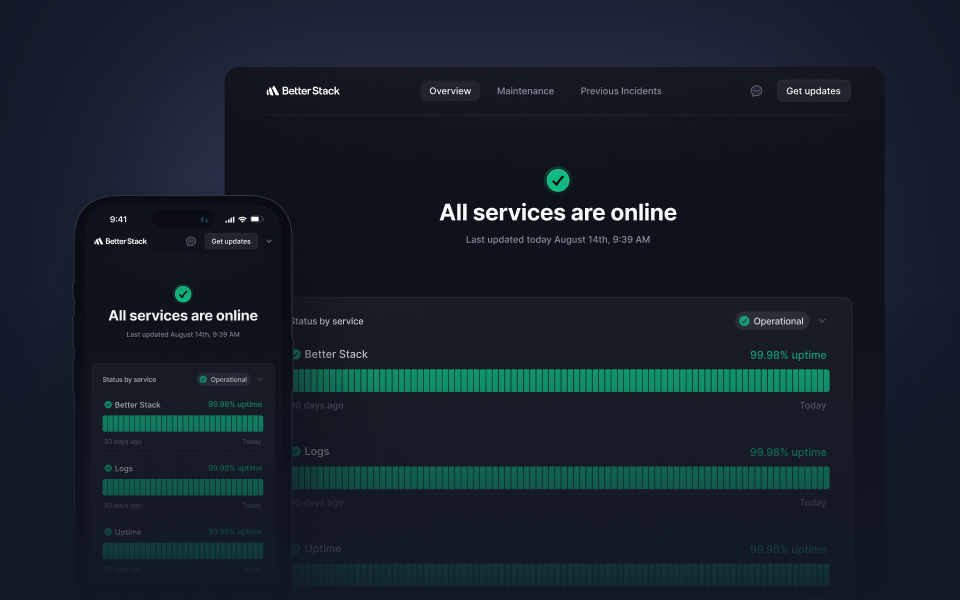 Better Stack Screenshot