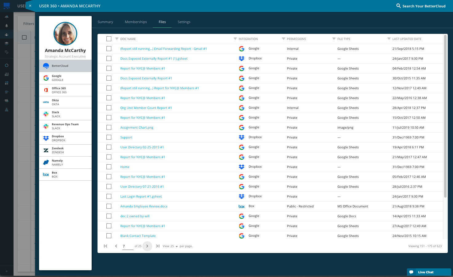 BetterCloud Screenshot