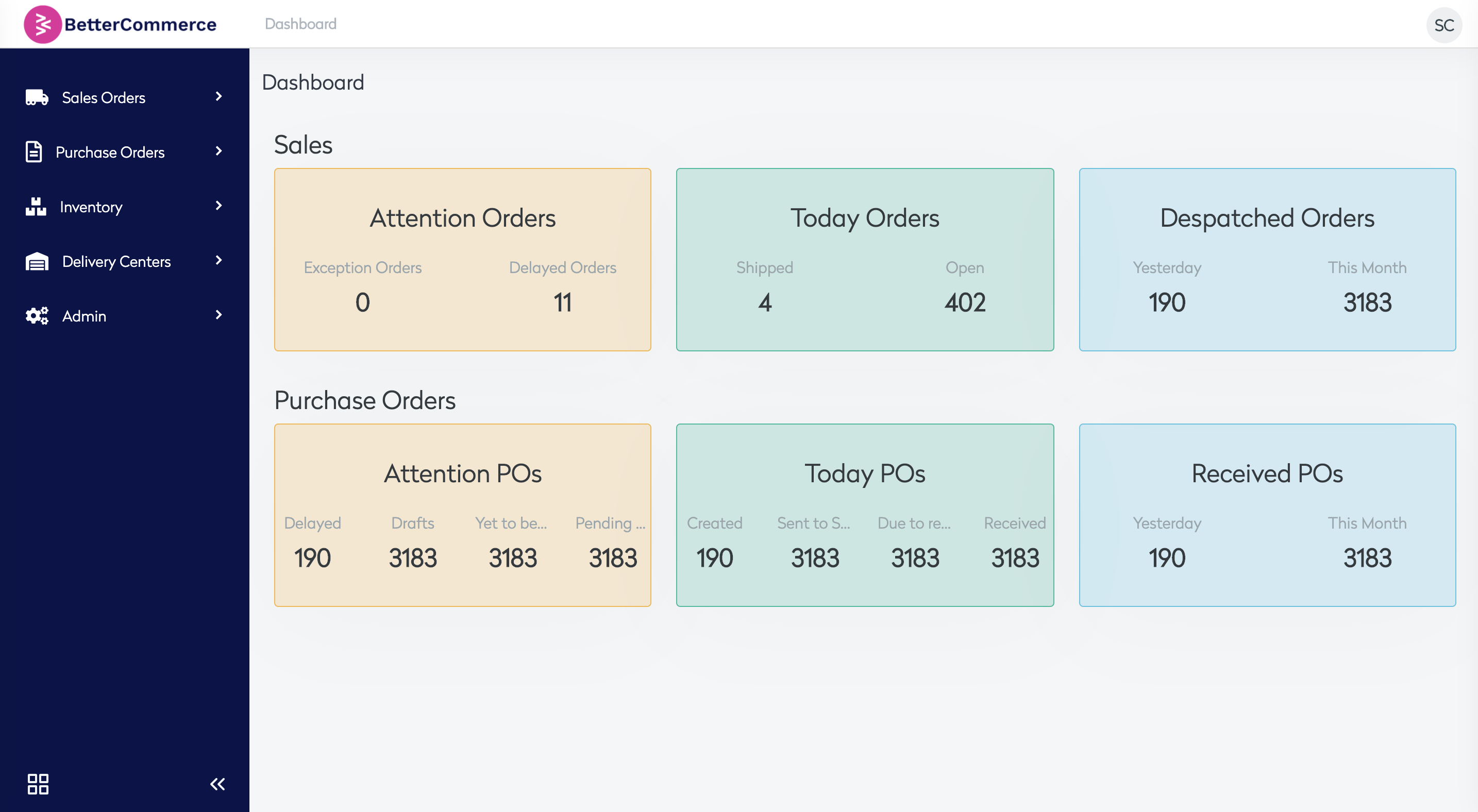 BetterCommerce Screenshot