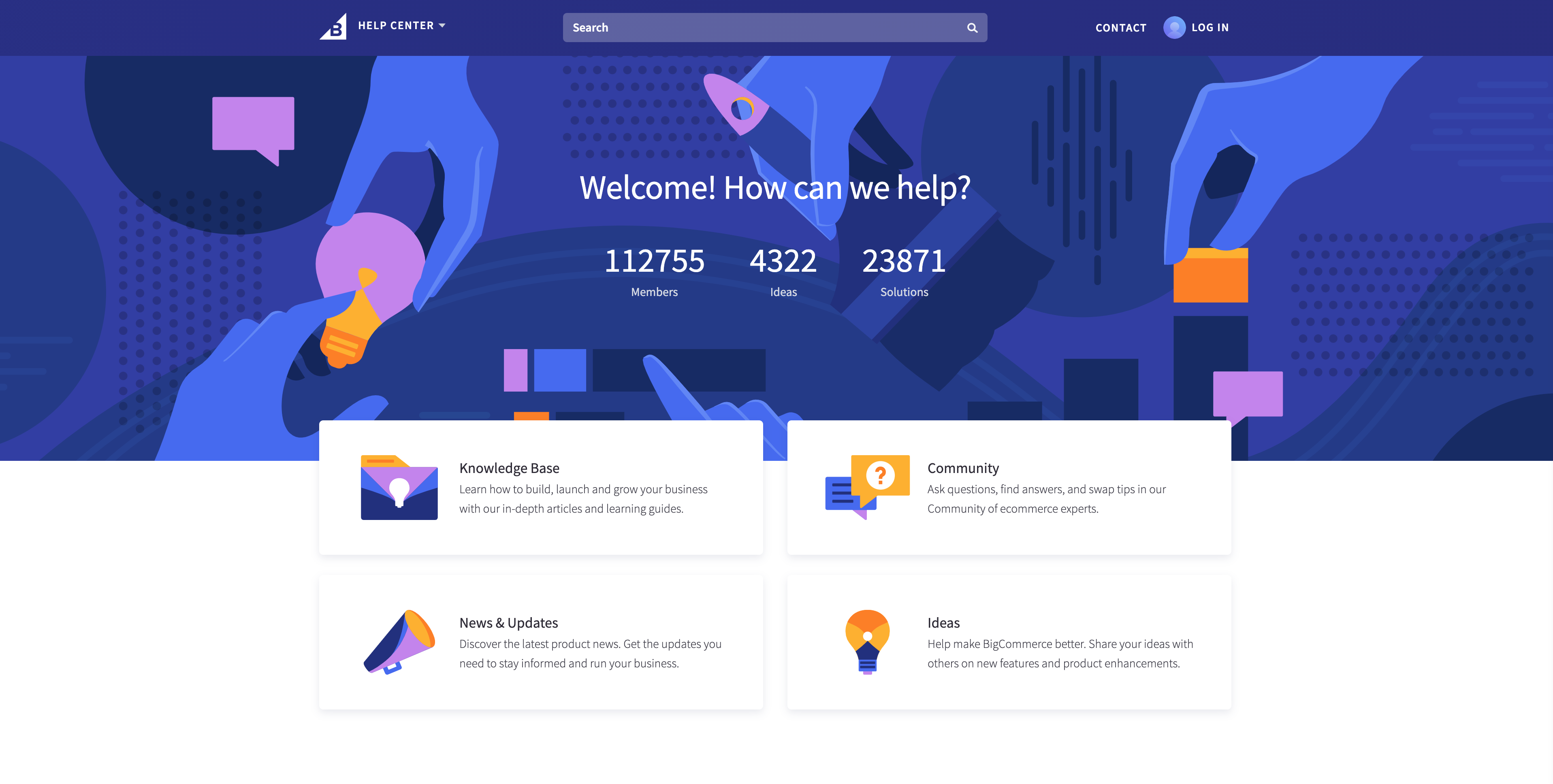 BigCommerce Screenshot