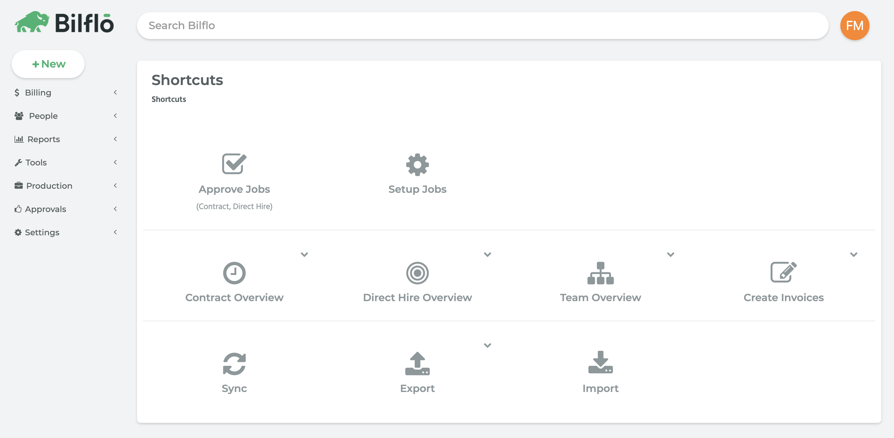 Bilflo Screenshot