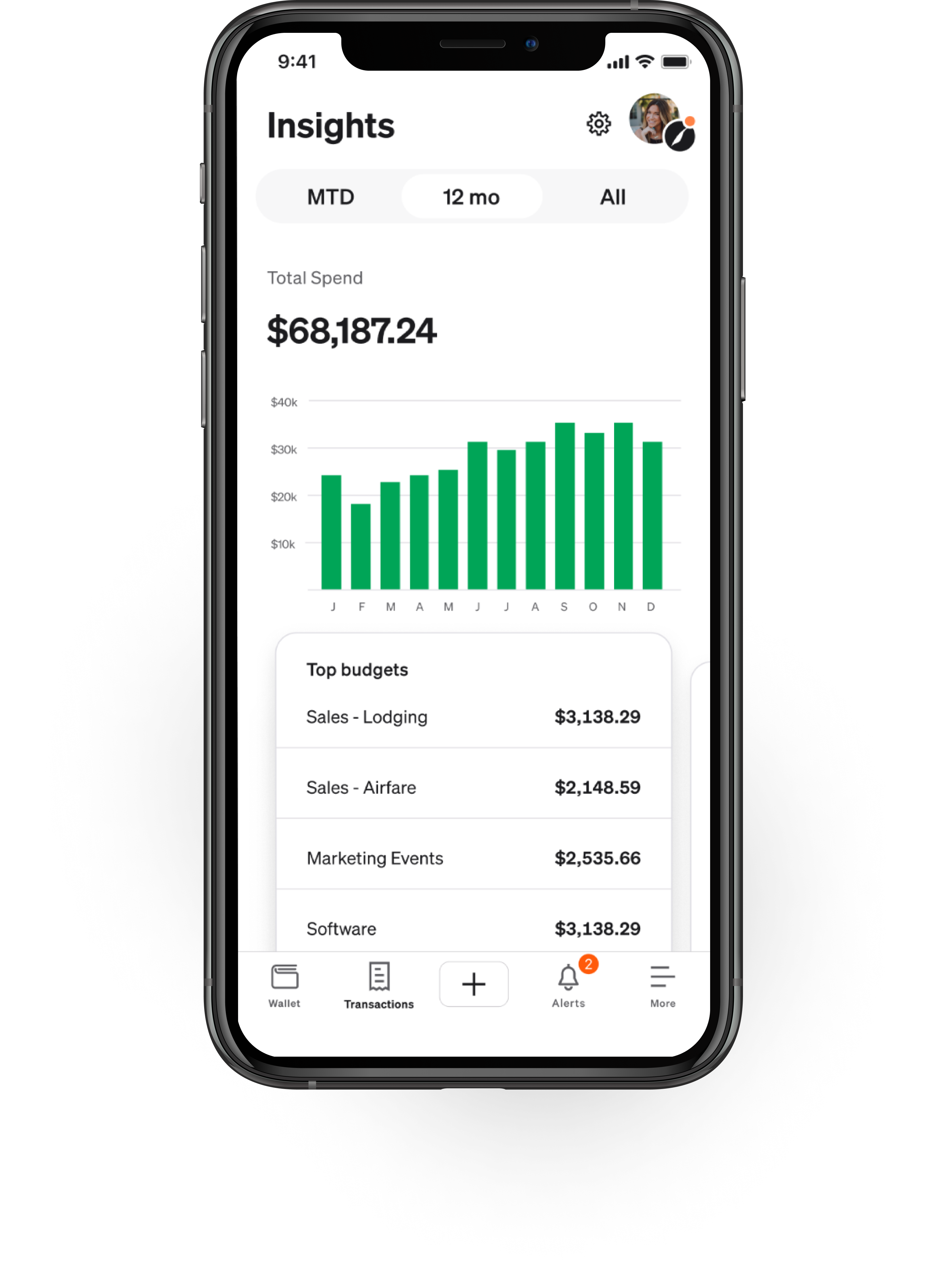 BILL Spend and Expense Screenshot