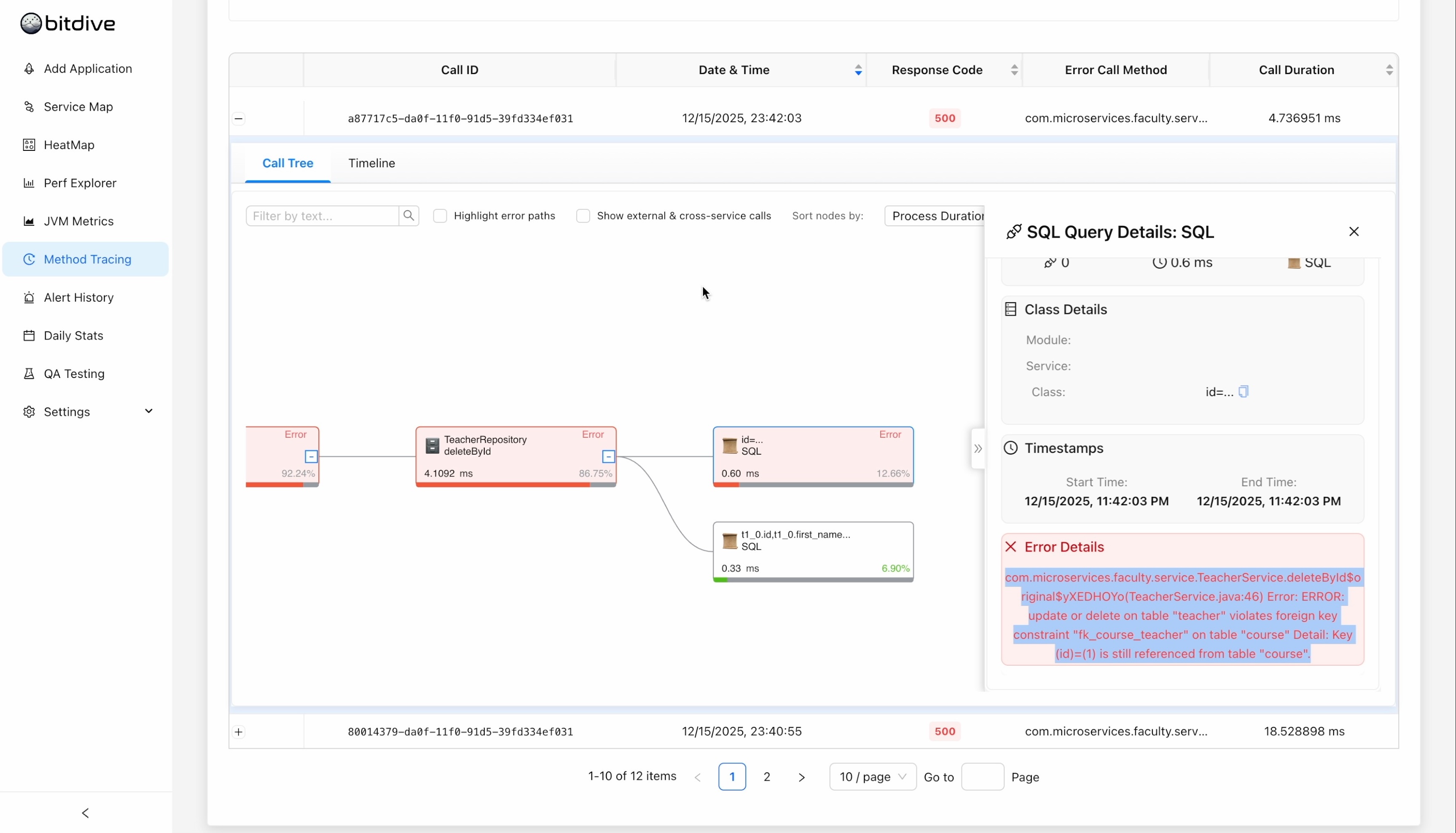 BitDive.io Screenshot