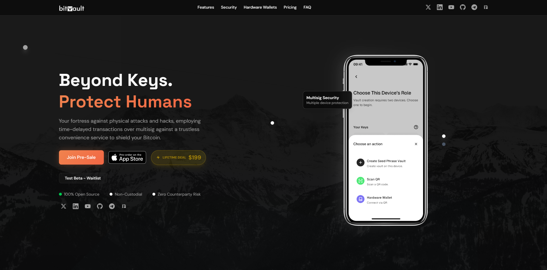BitVault Screenshot