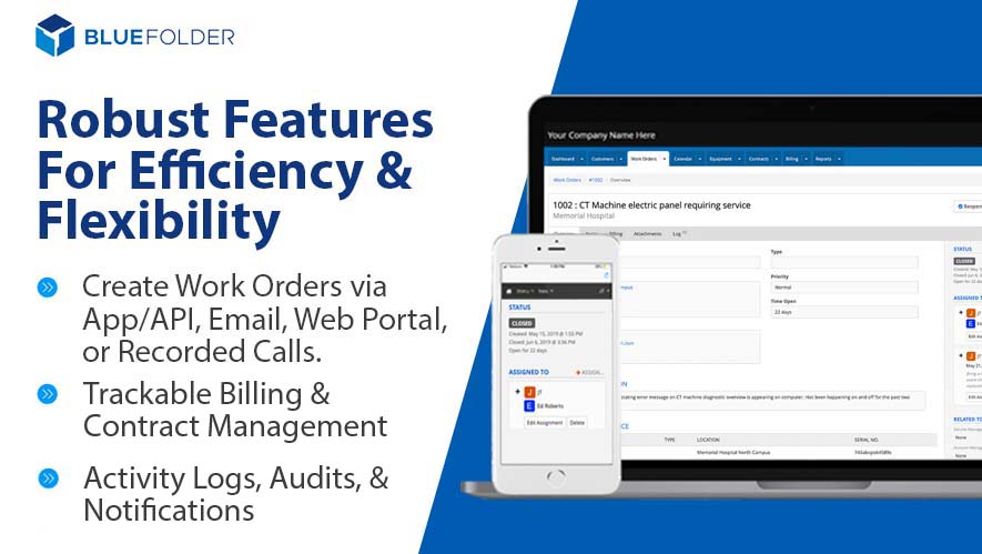 BlueFolder Screenshot