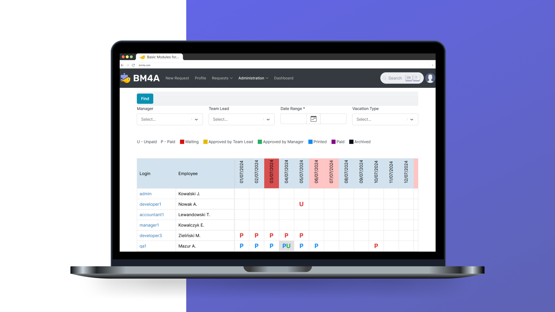 BM4A VRM Screenshot