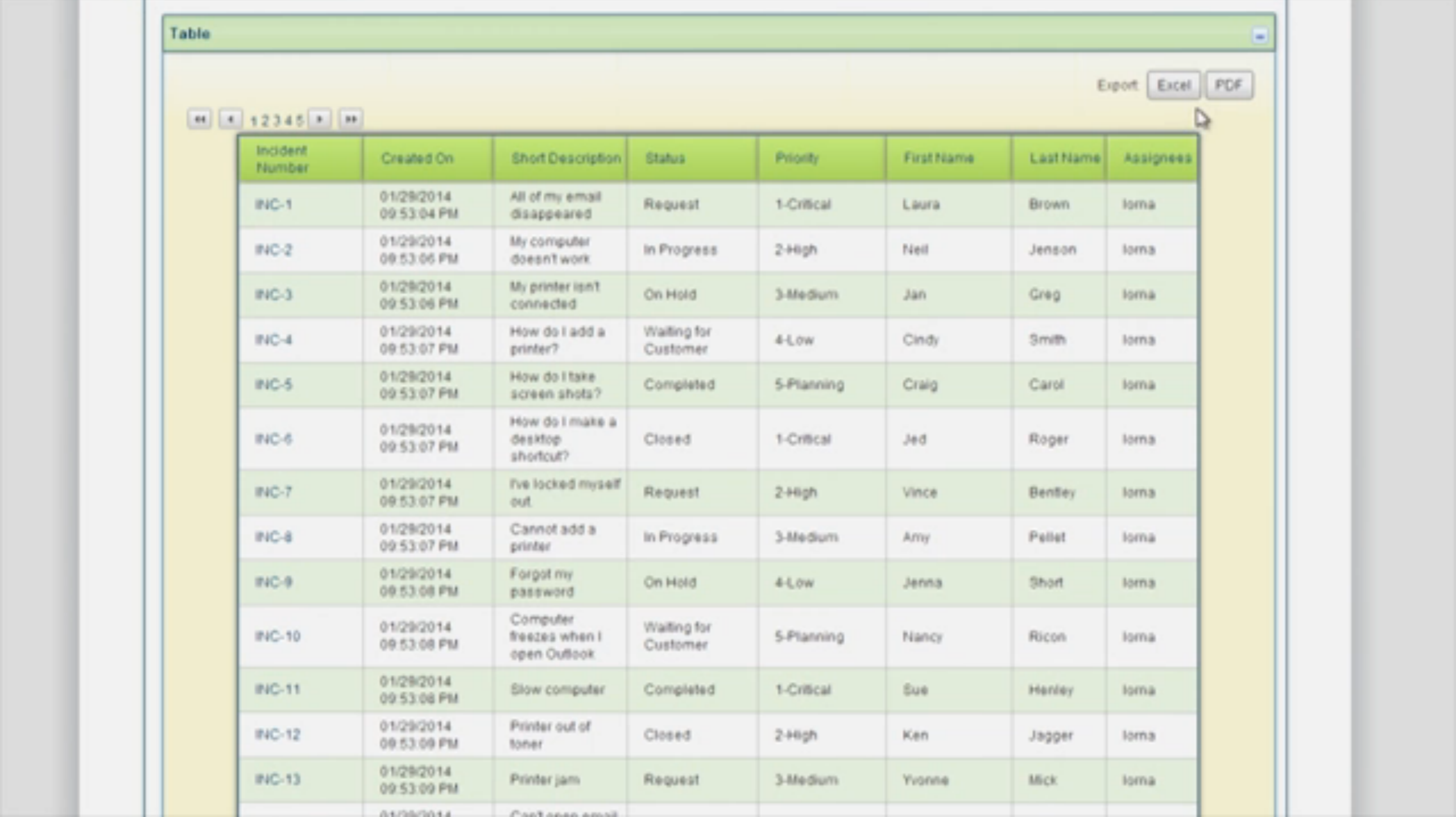 BMC FootPrints Screenshot