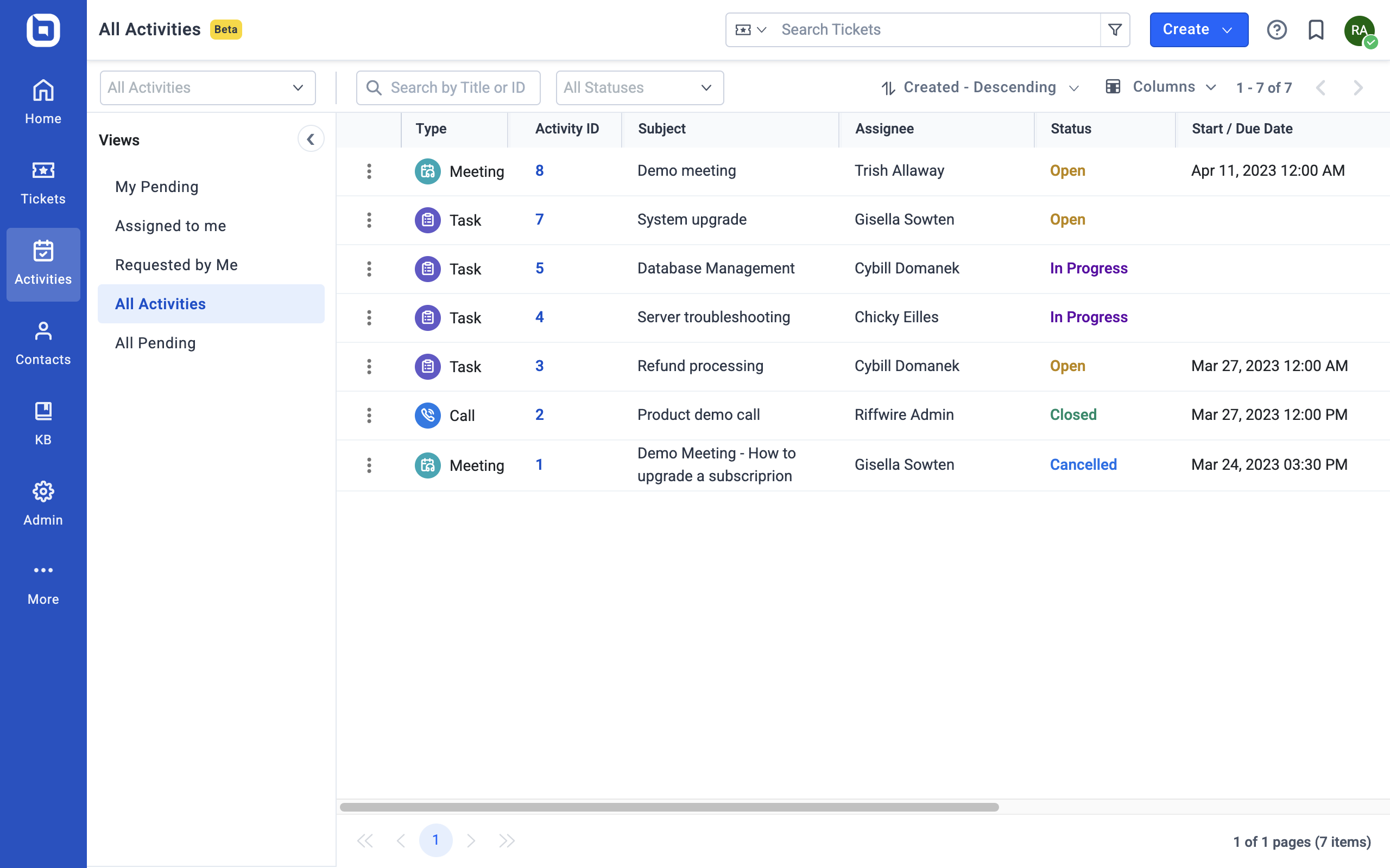 BoldDesk Screenshot
