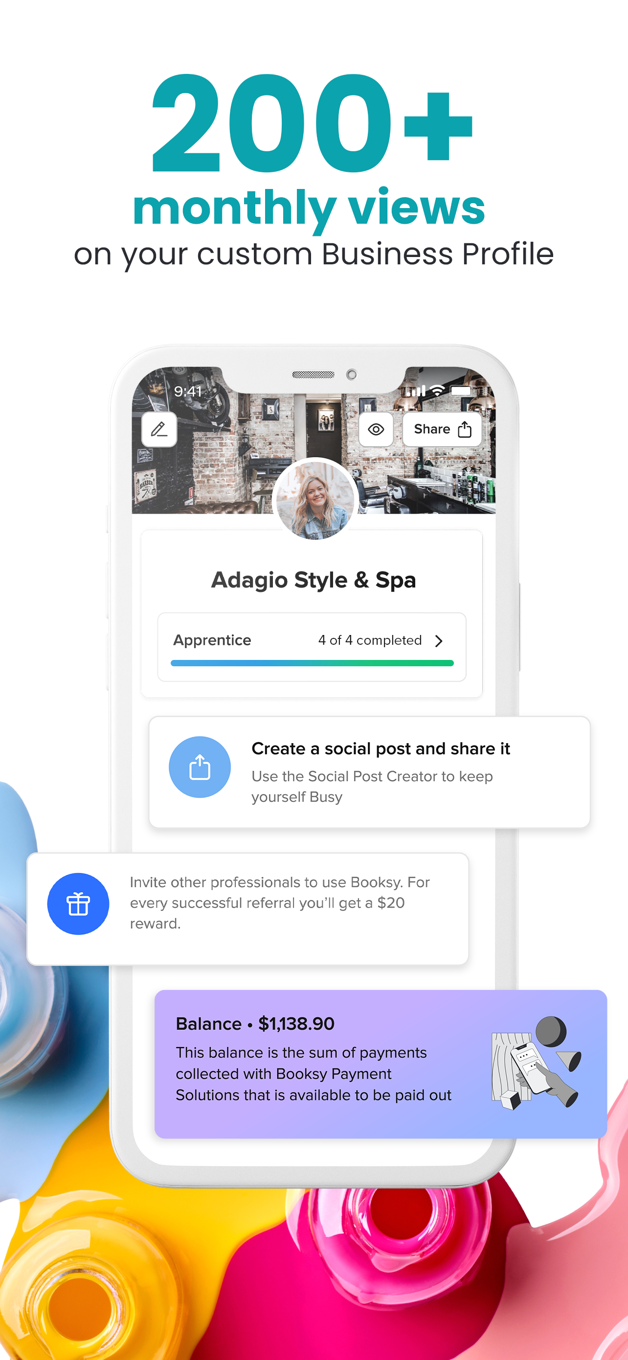 Booksy screenshot & Video