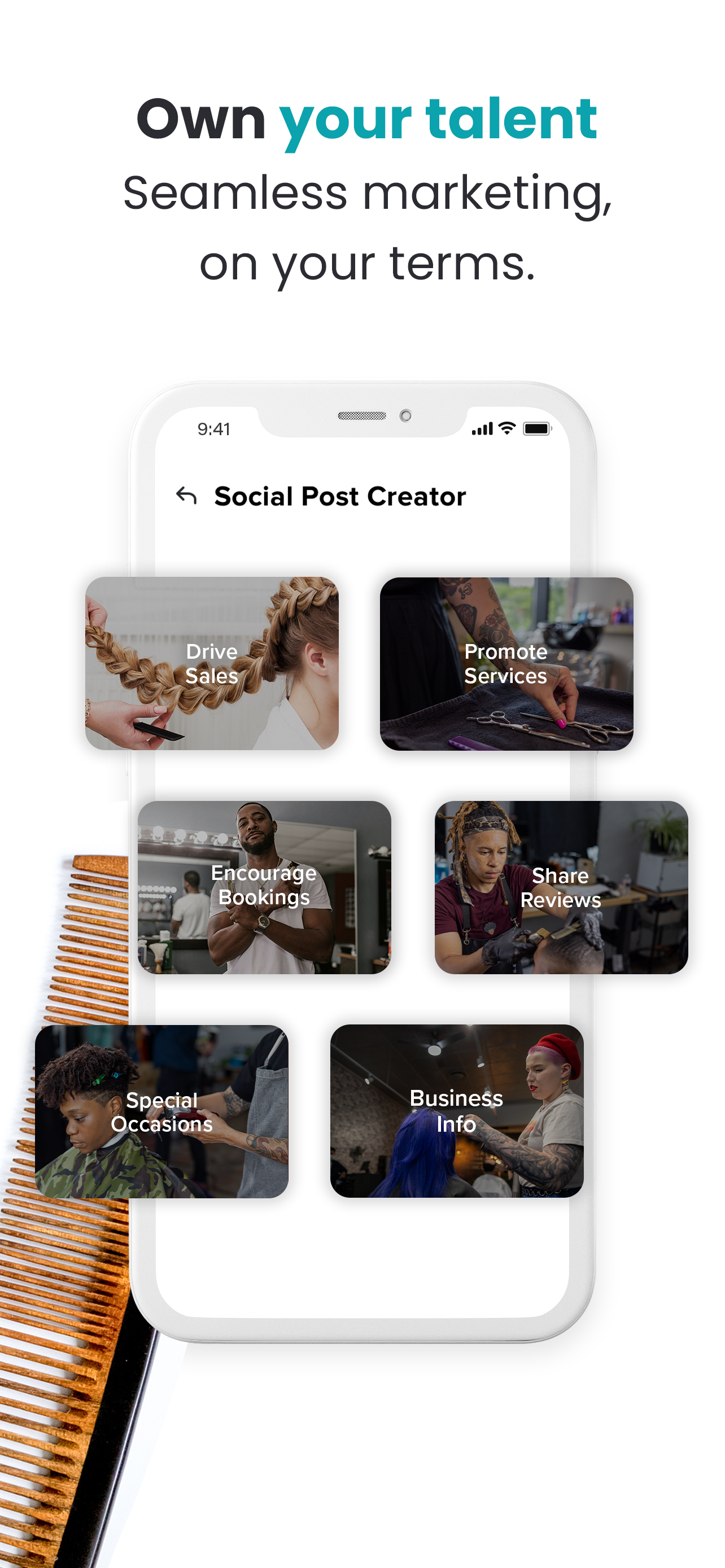 Booksy screenshot & Video