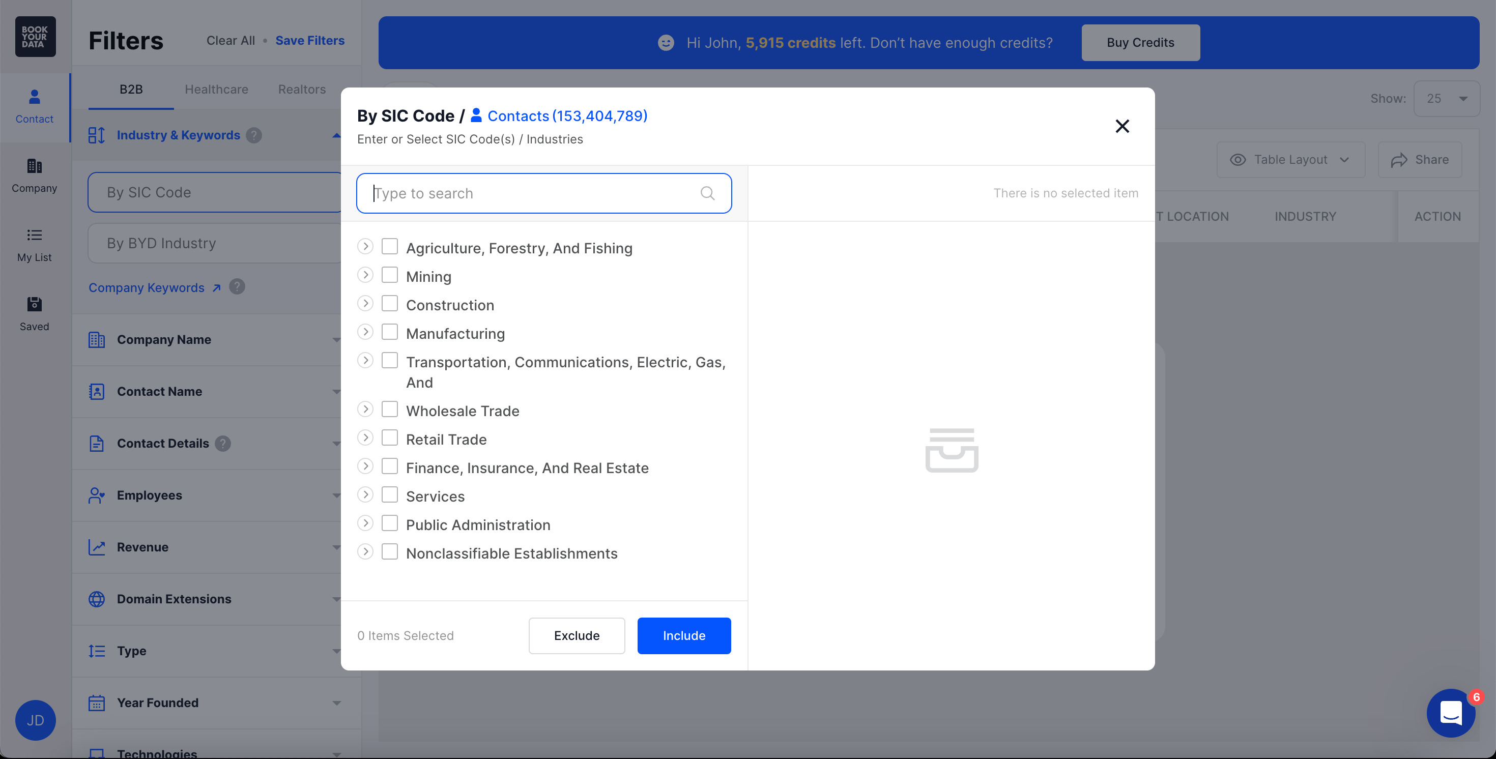 Bookyourdata Screenshot