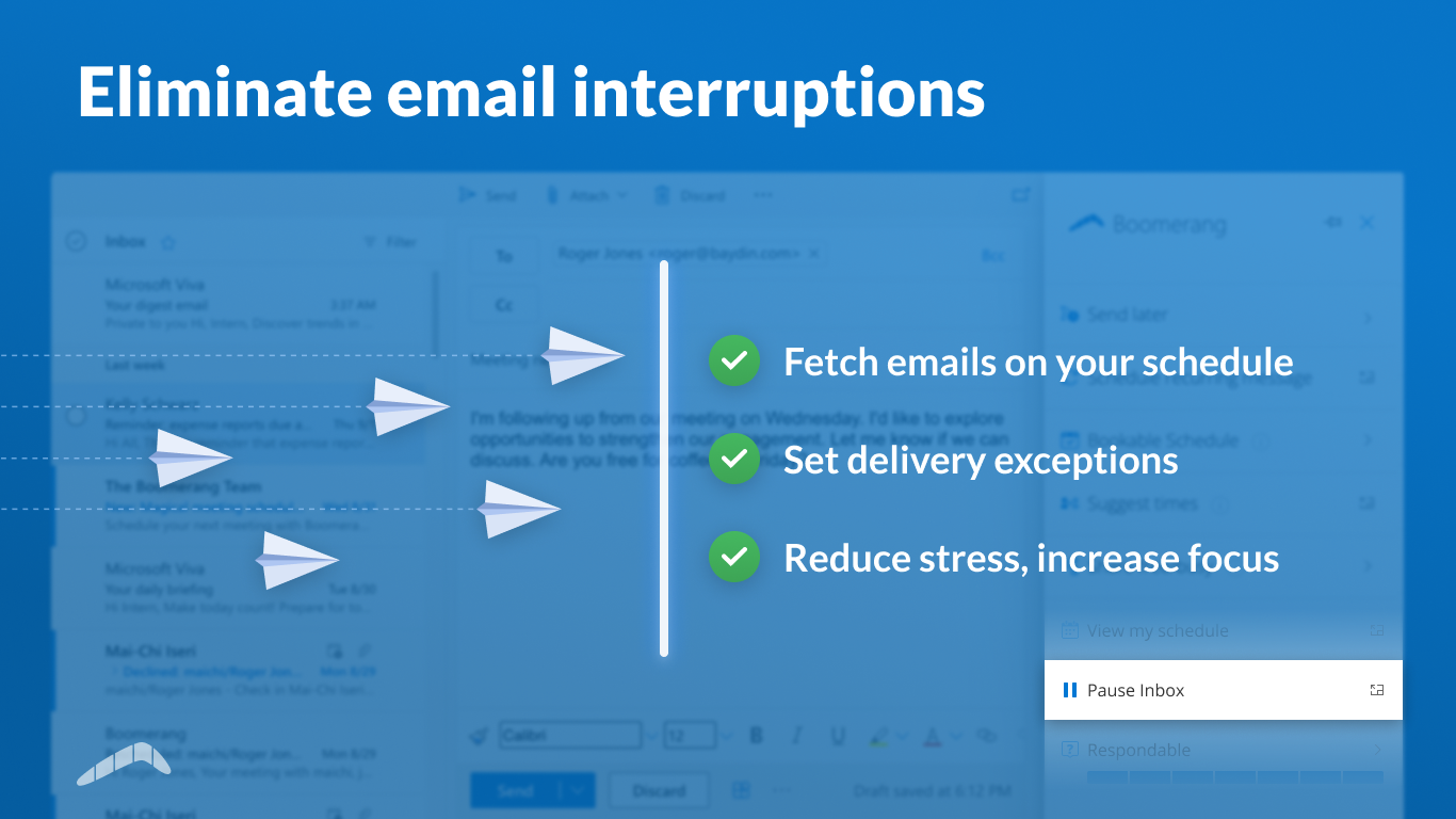 Boomerang for Outlook Screenshot