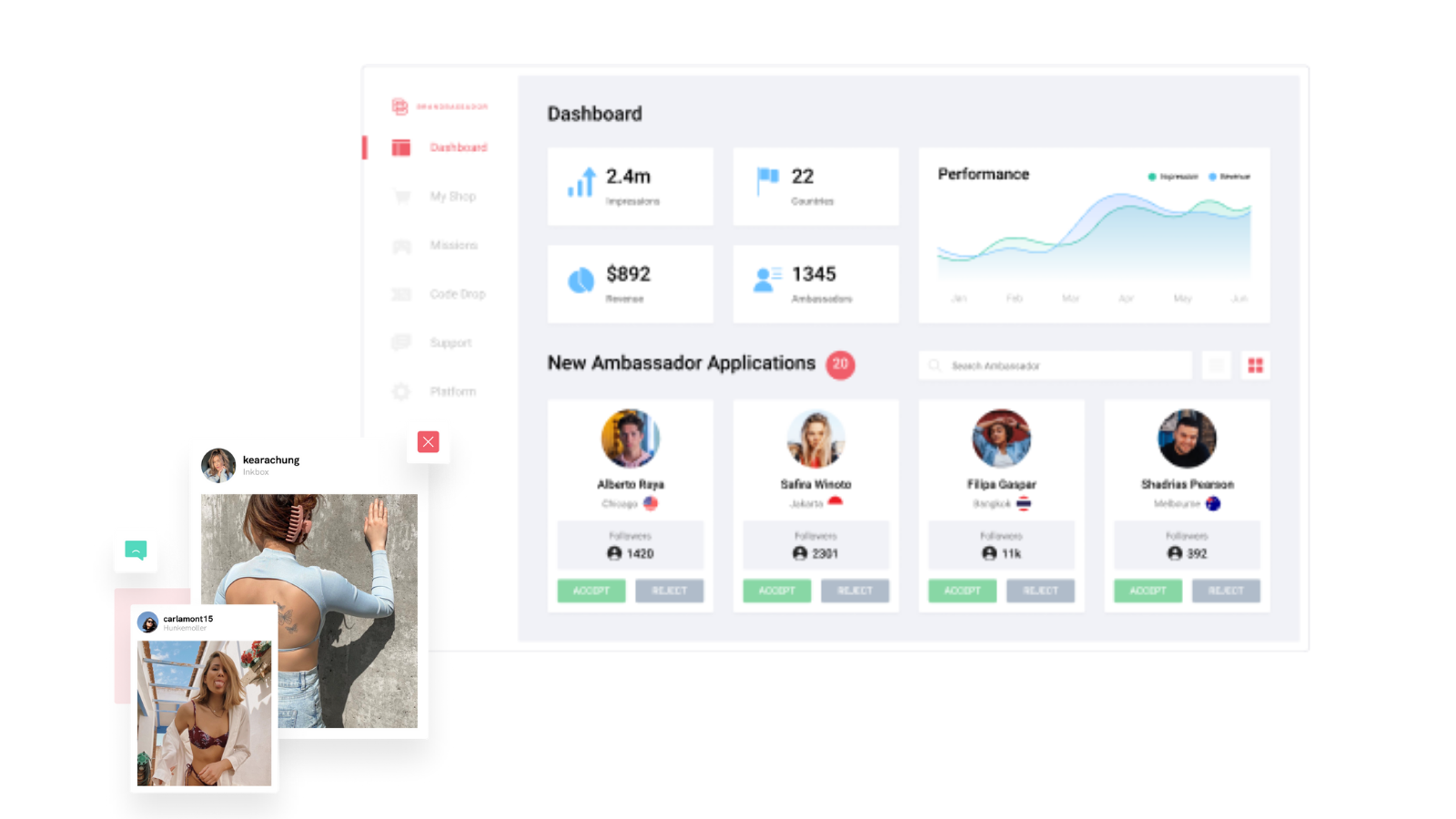 Club (formerly Brandbassador) Screenshot