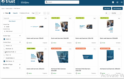 Brandgility Screenshot