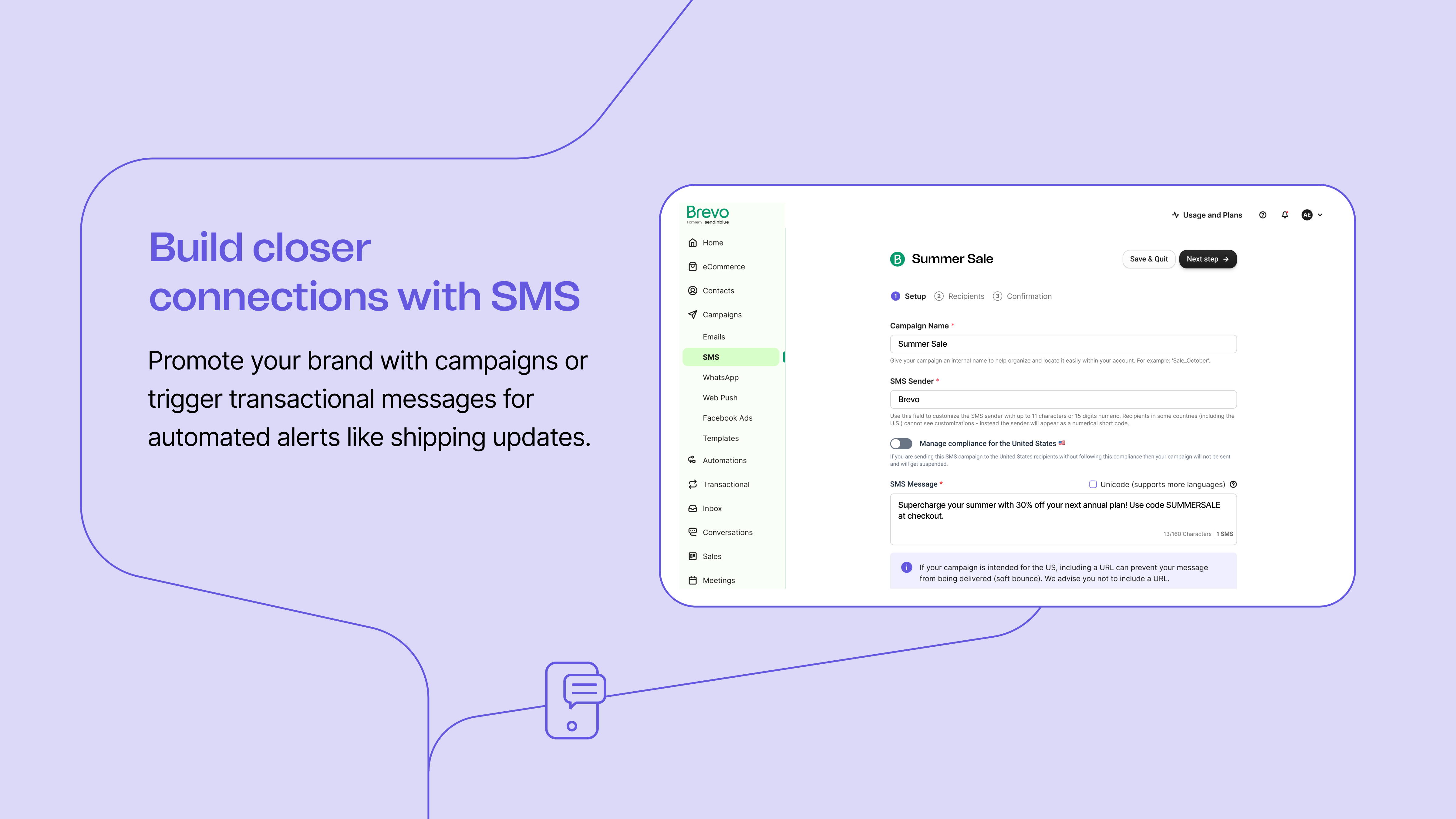 Brevo Marketing Platform Screenshot