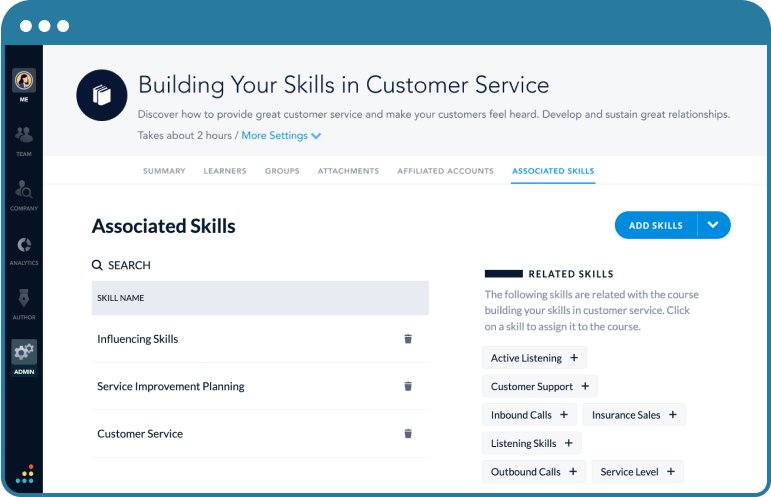 Bridge LMS Screenshot