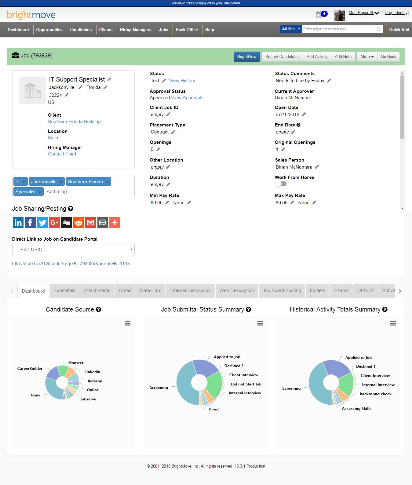 BrightMove Screenshot